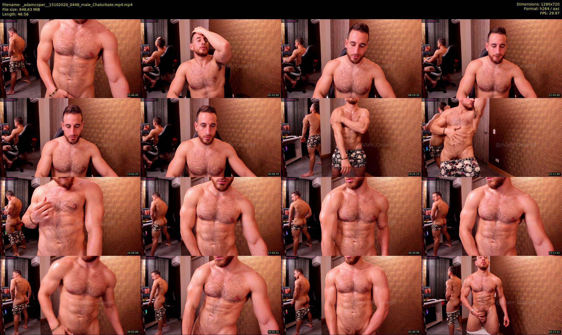 _adamcoper_ — 47 minute Chaturbate male cam show recording, 720p, Oct 15, 2020