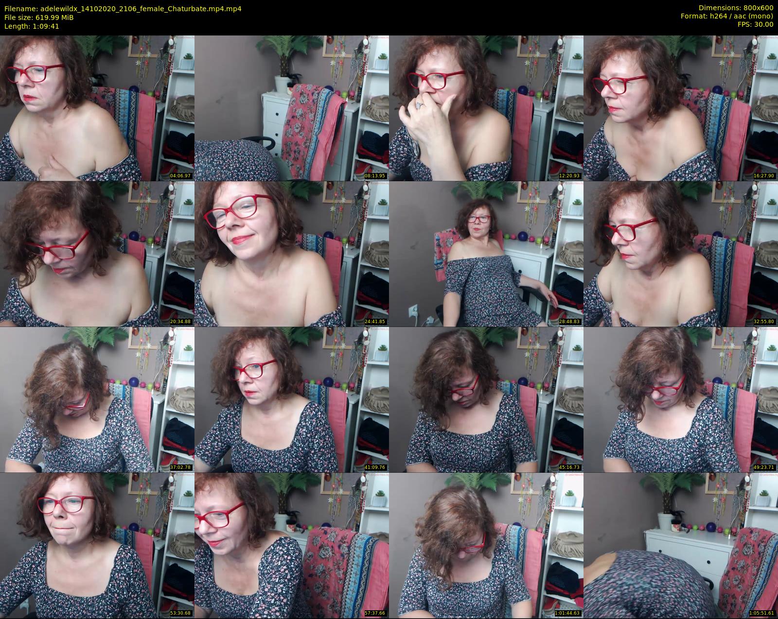 adelewildx — 70 minute Chaturbate female cam show recording, 480p, Oct 14, 2020