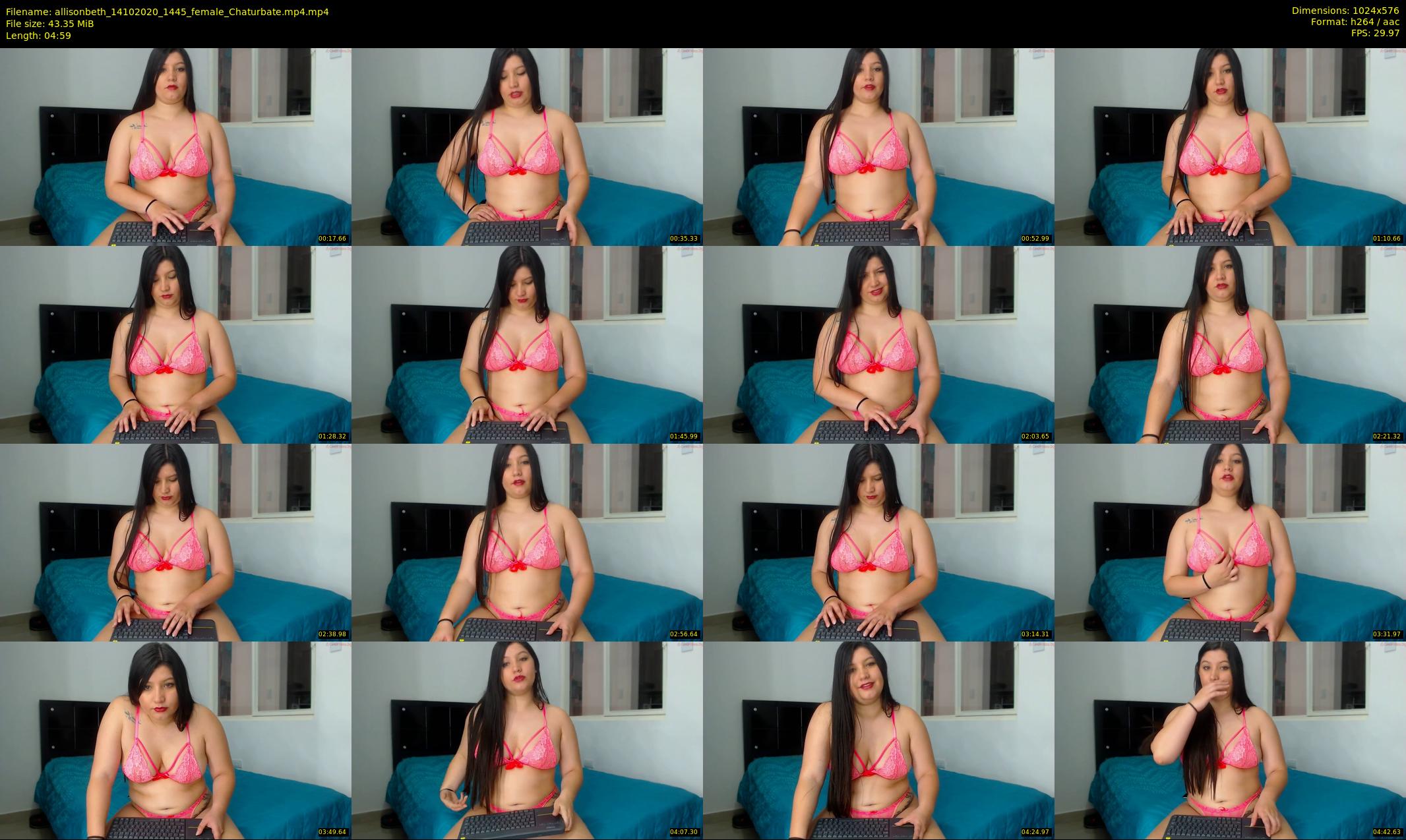 allisonbeth — 5 minute Chaturbate female cam show recording, 480p, Oct 14, 2020