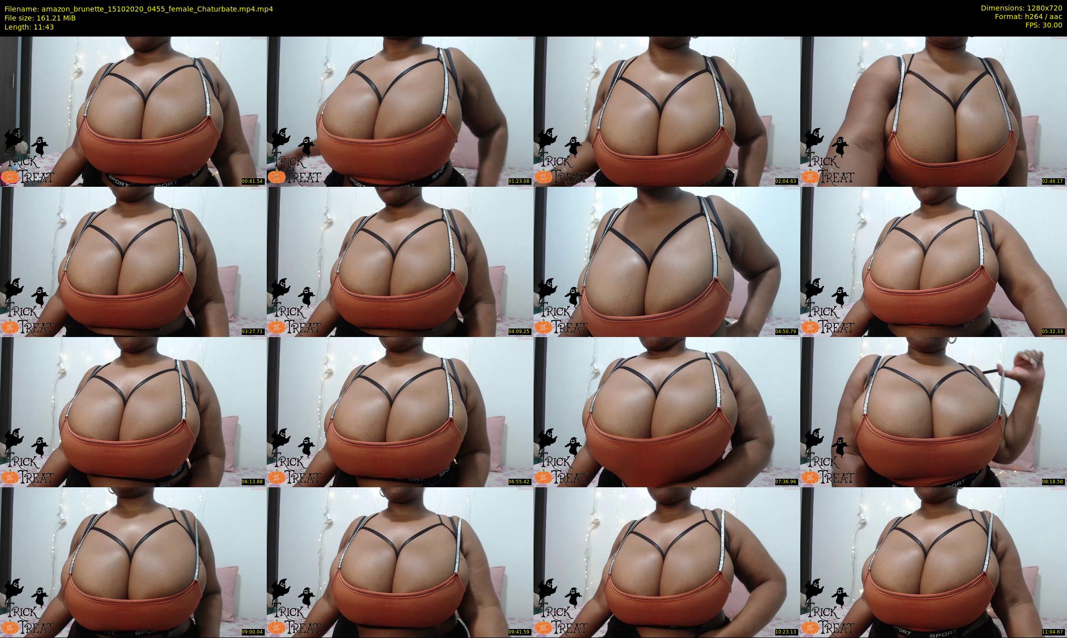 amazon_brunette — 12 minute Chaturbate female cam show recording, 720p, Oct 15, 2020