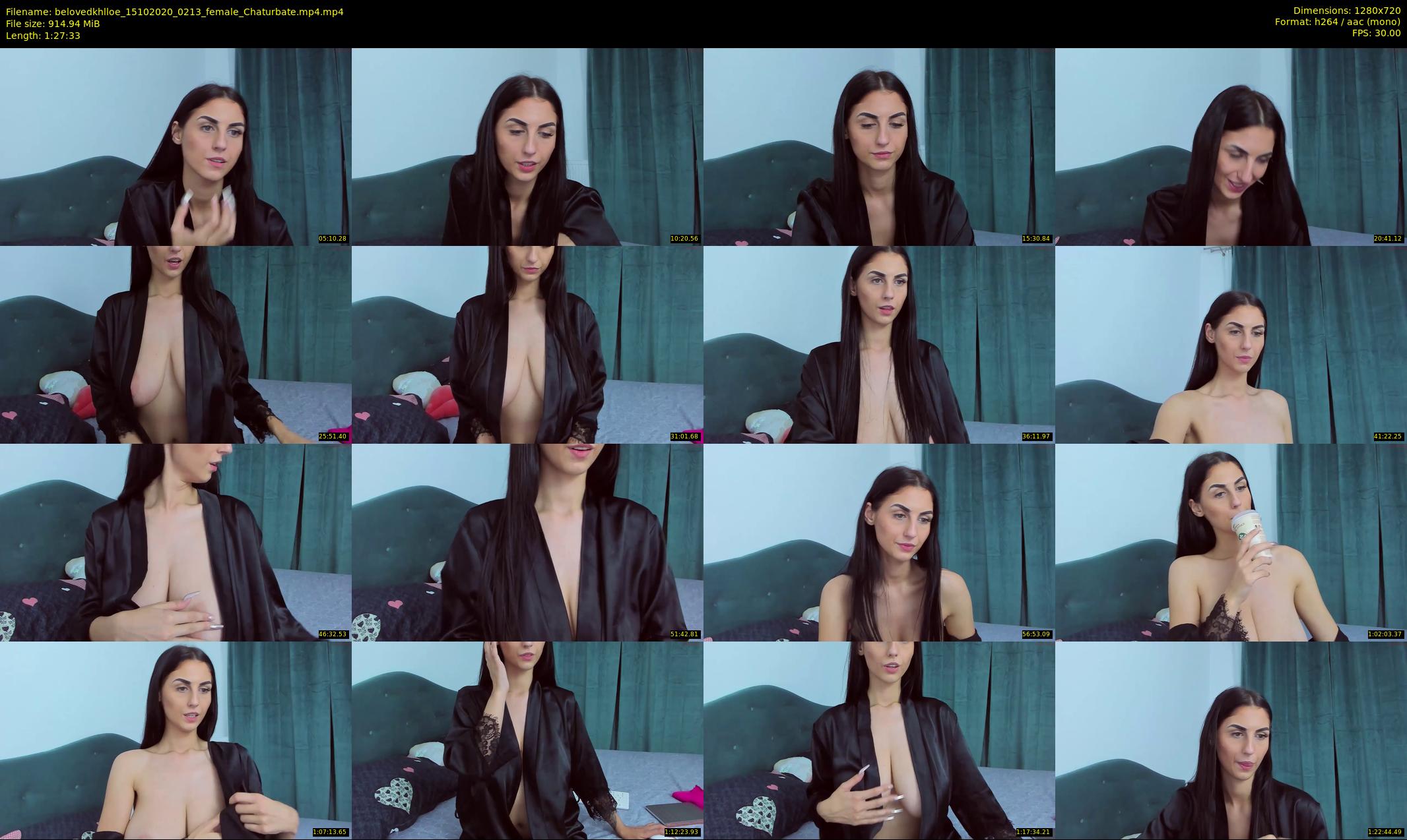 belovedkhlloe — 88 minute Chaturbate female cam show recording, 720p, Oct 15, 2020