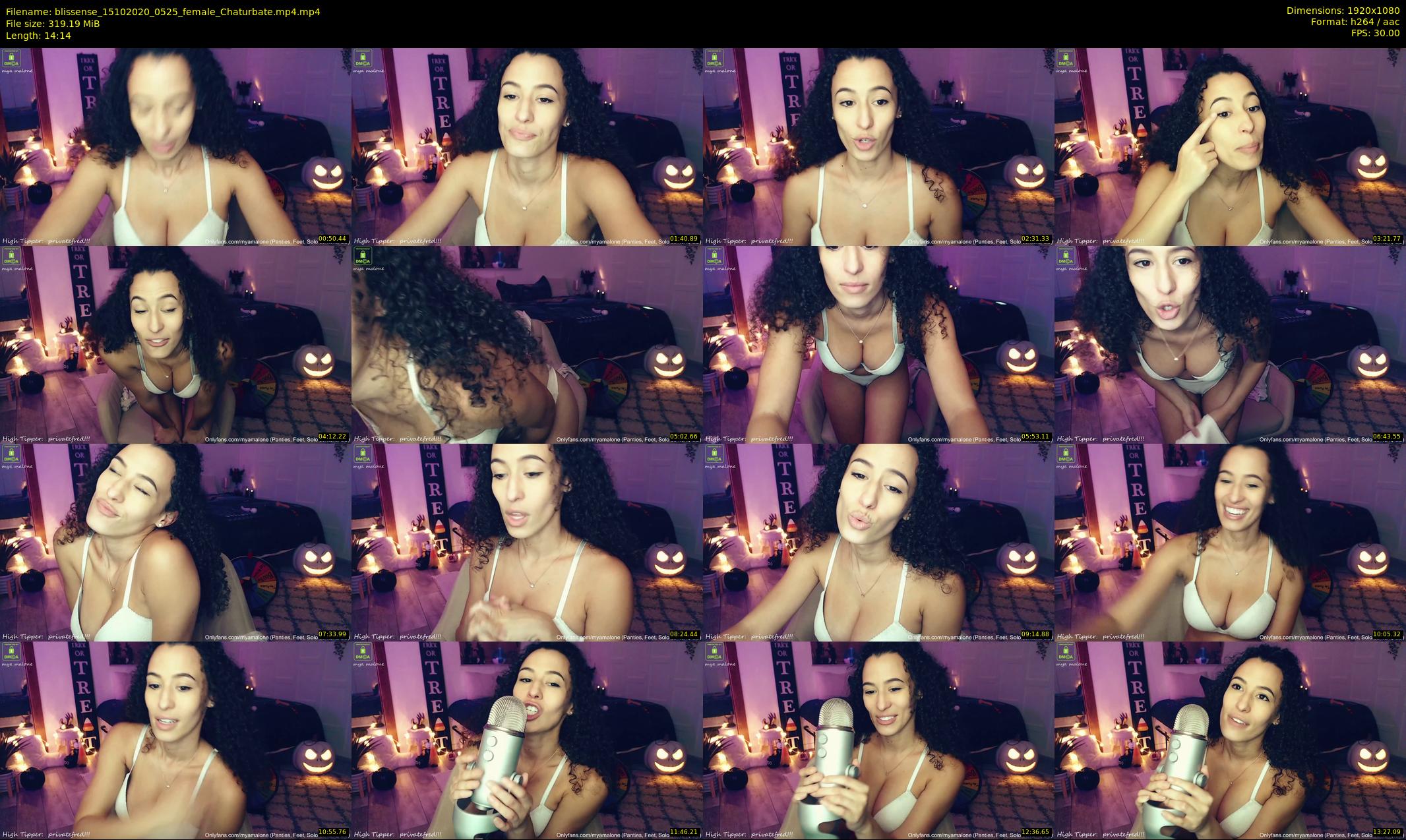 blissense — 15 minute Chaturbate female cam show recording, 1080p, Oct 15, 2020
