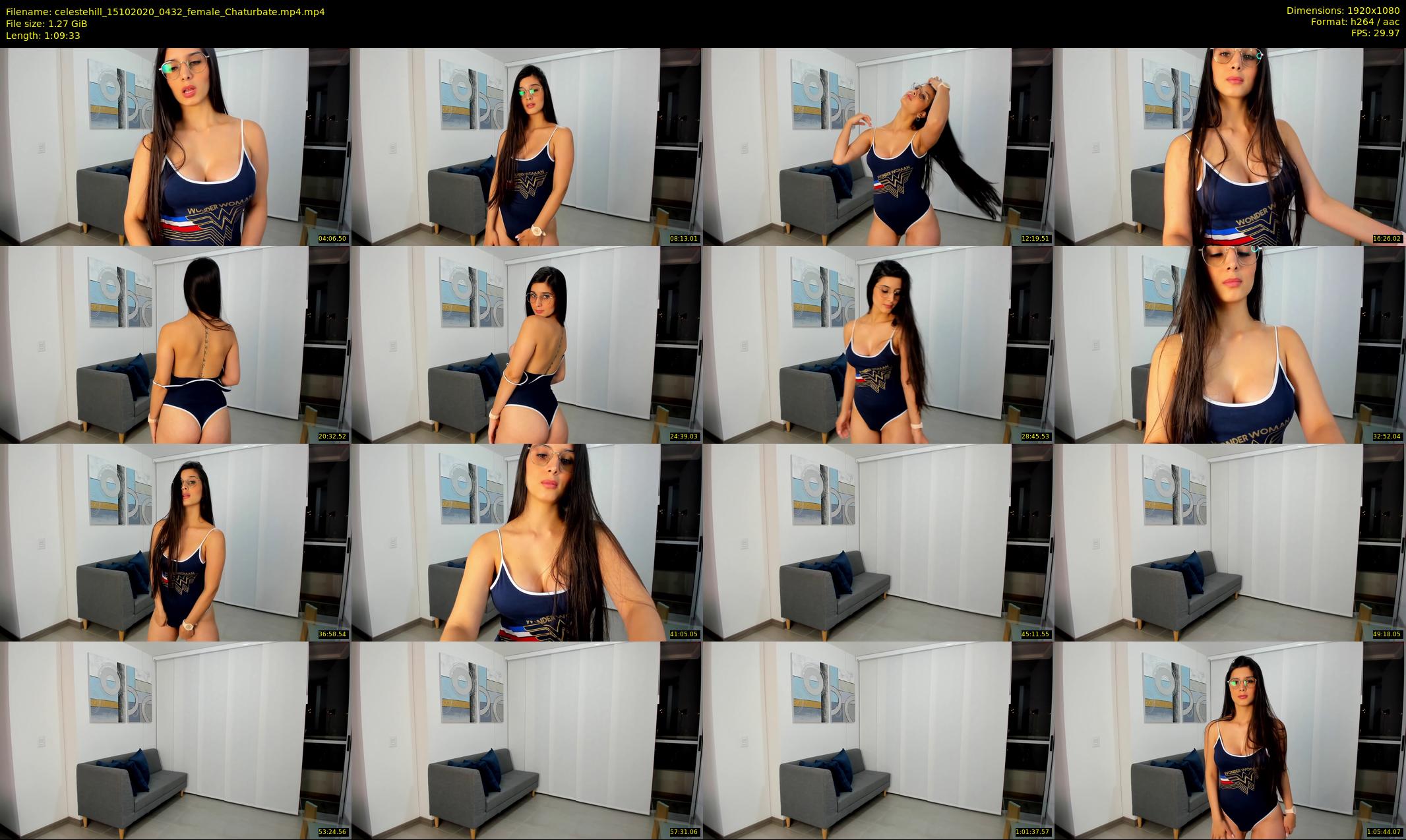 celestehill — 70 minute Chaturbate female cam show recording, 1080p, Oct 15, 2020
