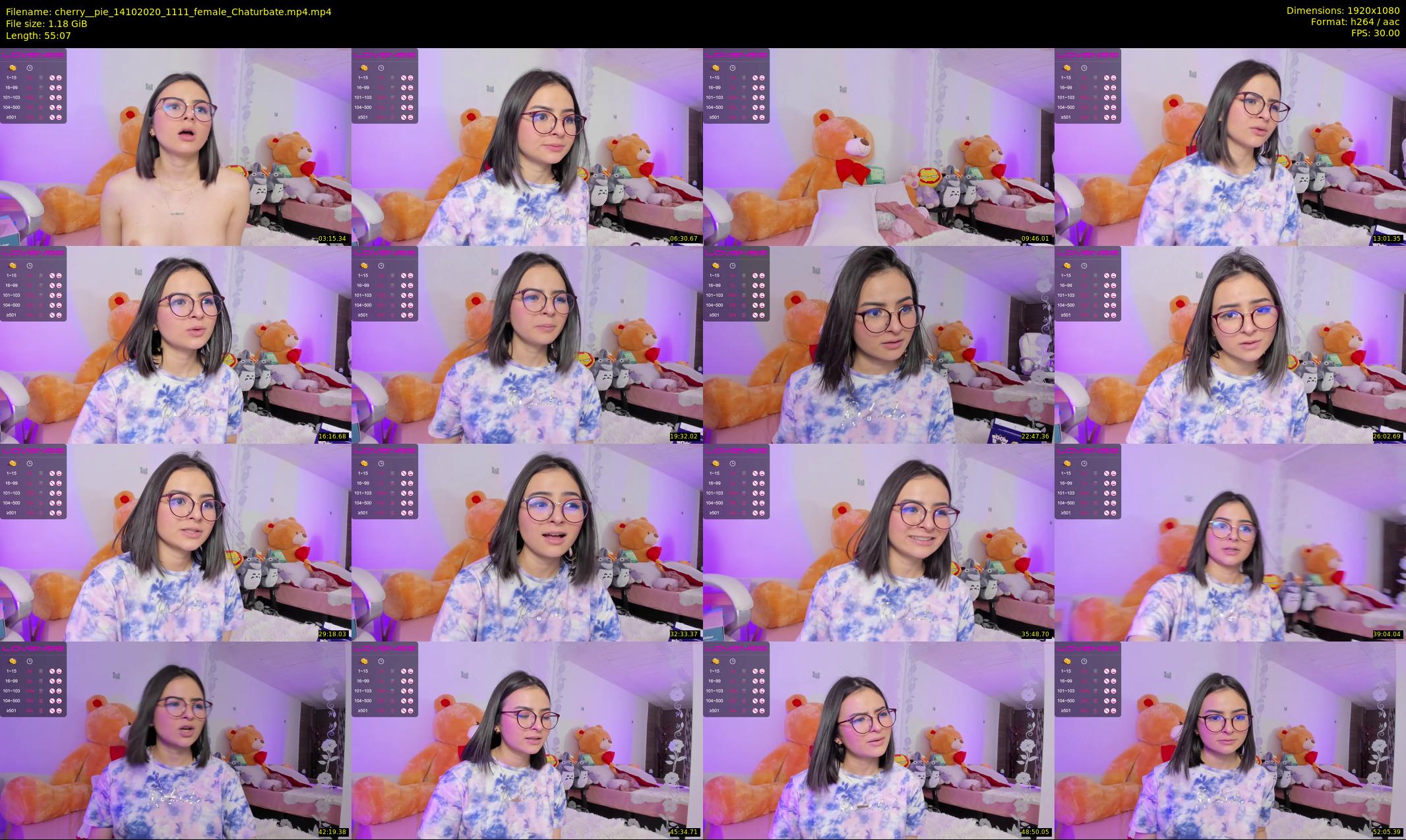 cherry__pie — 56 minute Chaturbate female cam show recording, 1080p, Oct 14, 2020