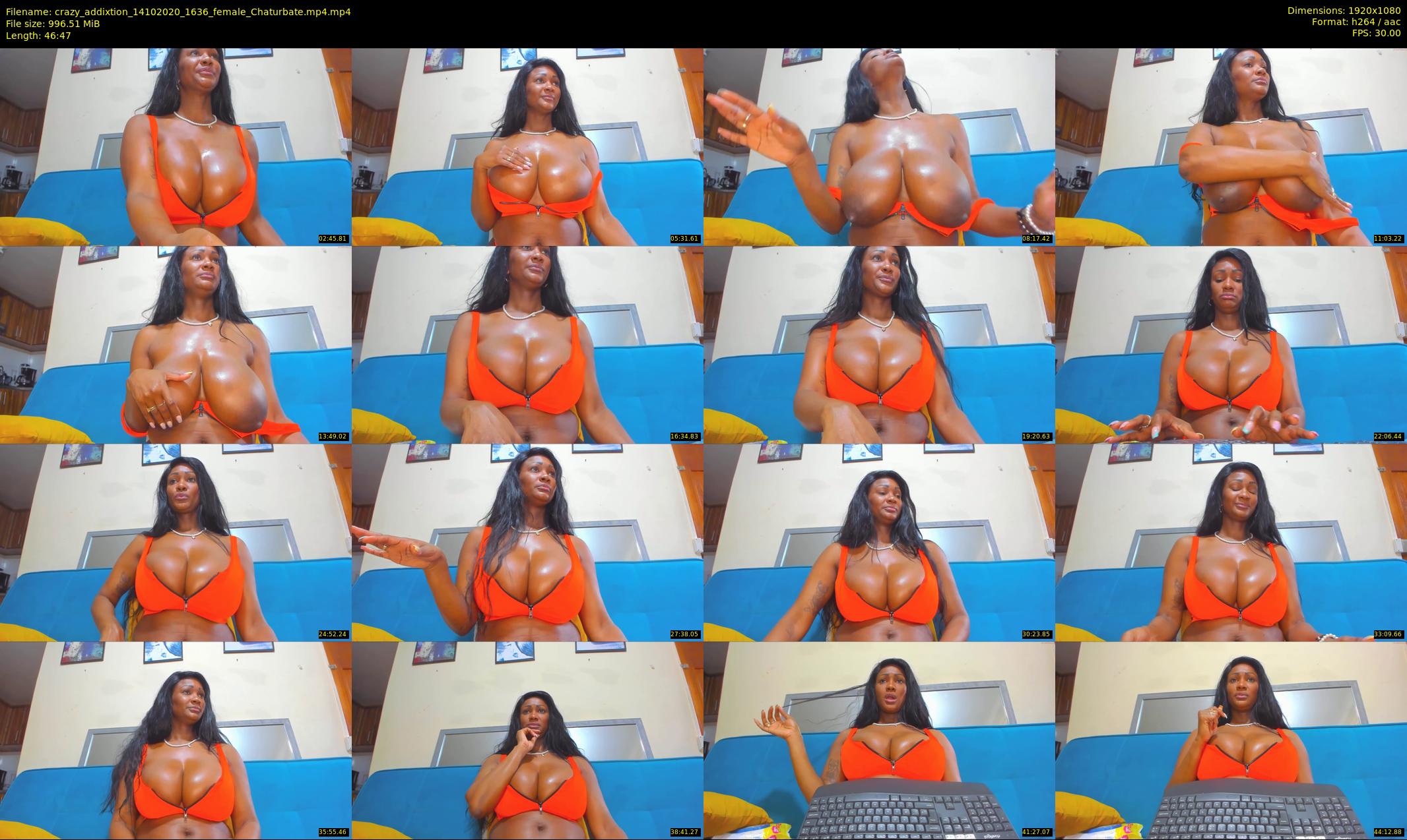 crazy_addixtion — 47 minute Chaturbate female cam show recording, 1080p, Oct 14, 2020