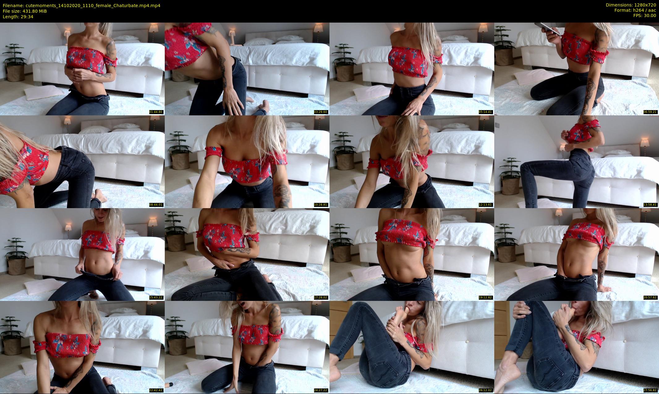 cutemoments — 30 minute Chaturbate female cam show recording, 720p, Oct 14, 2020