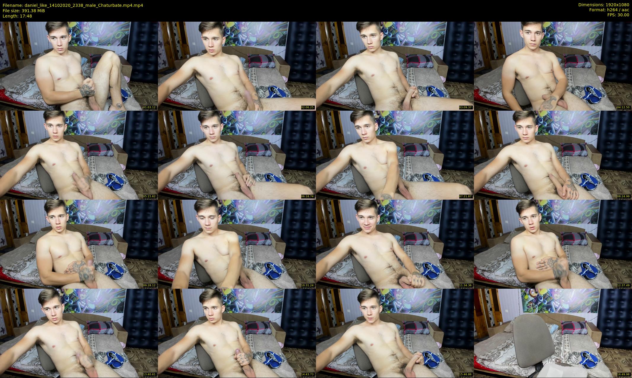 daniel_like — 18 minute Chaturbate male cam show recording, 1080p, Oct 14, 2020