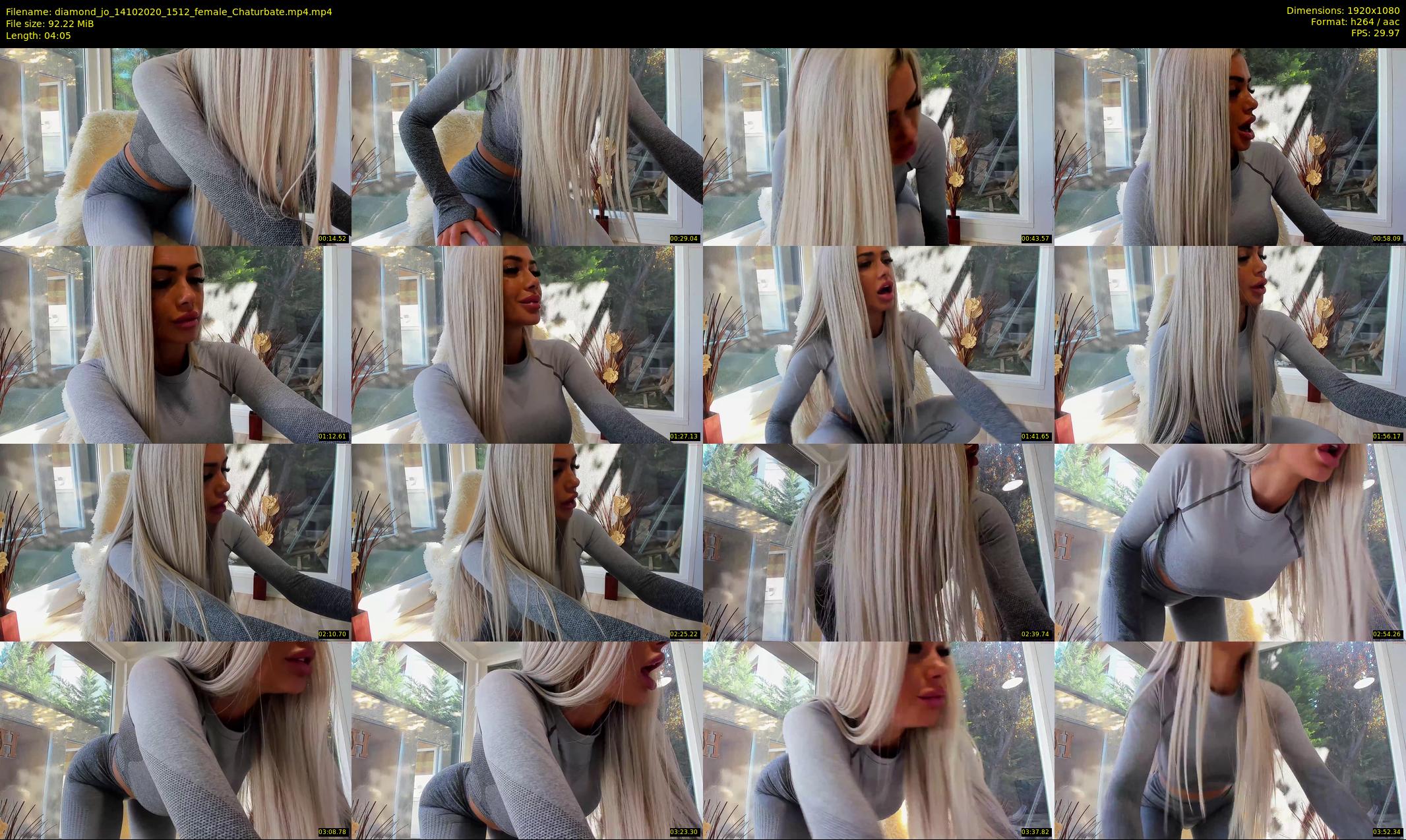 diamond_jo — 5 minute Chaturbate female cam show recording, 1080p, Oct 14, 2020