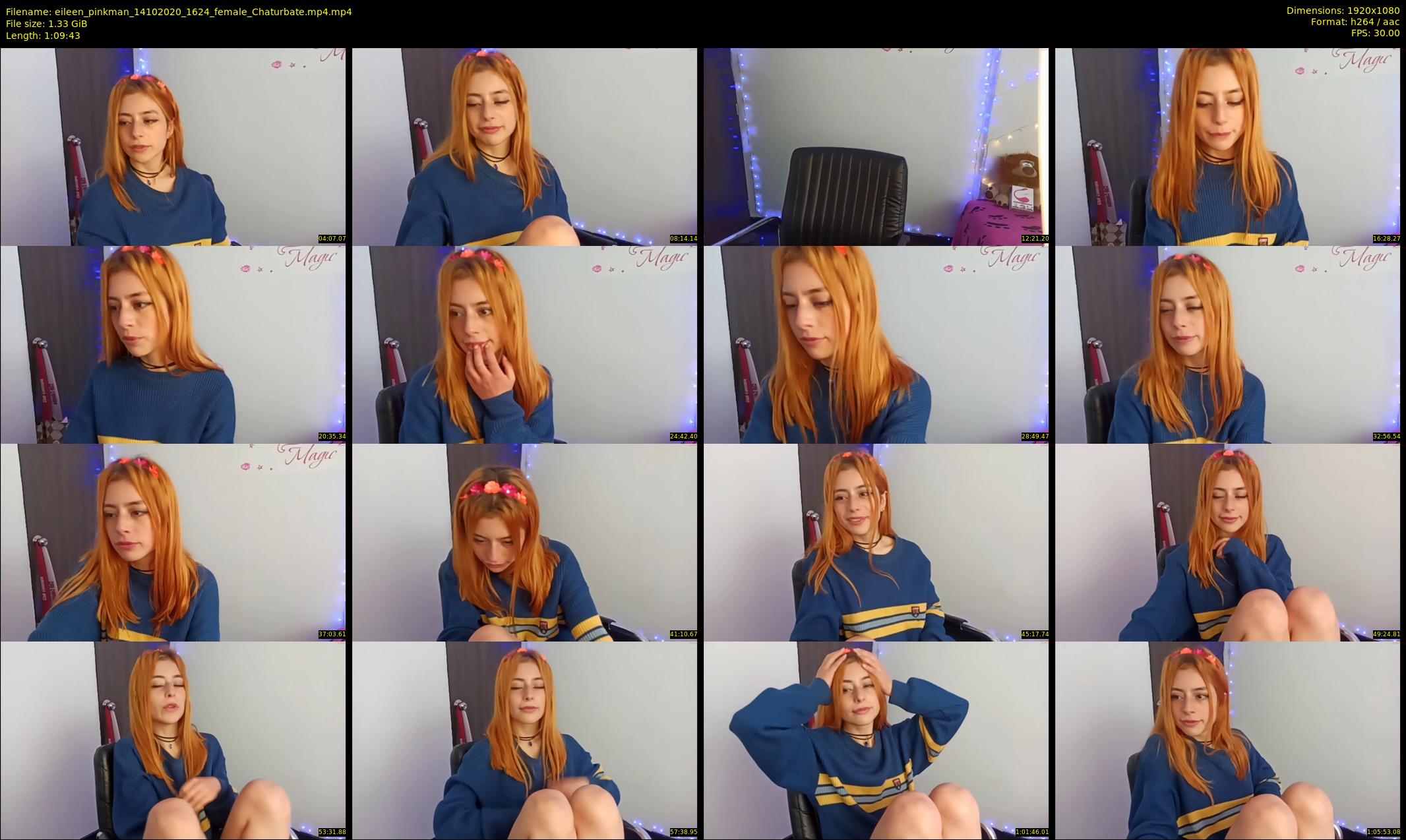 eileen_pinkman — 70 minute Chaturbate female cam show recording, 1080p, Oct 14, 2020