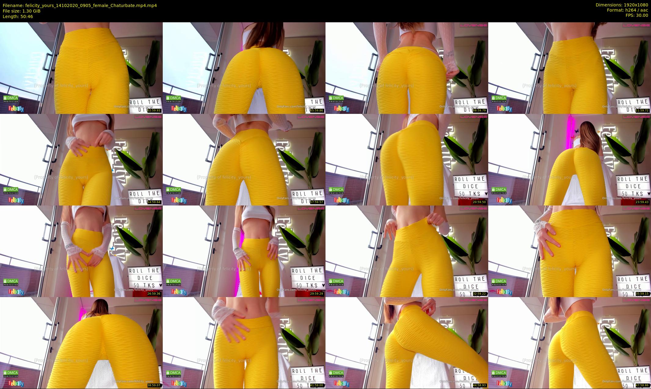 felicity_yours — 51 minute Chaturbate female cam show recording, 1080p, Oct 14, 2020