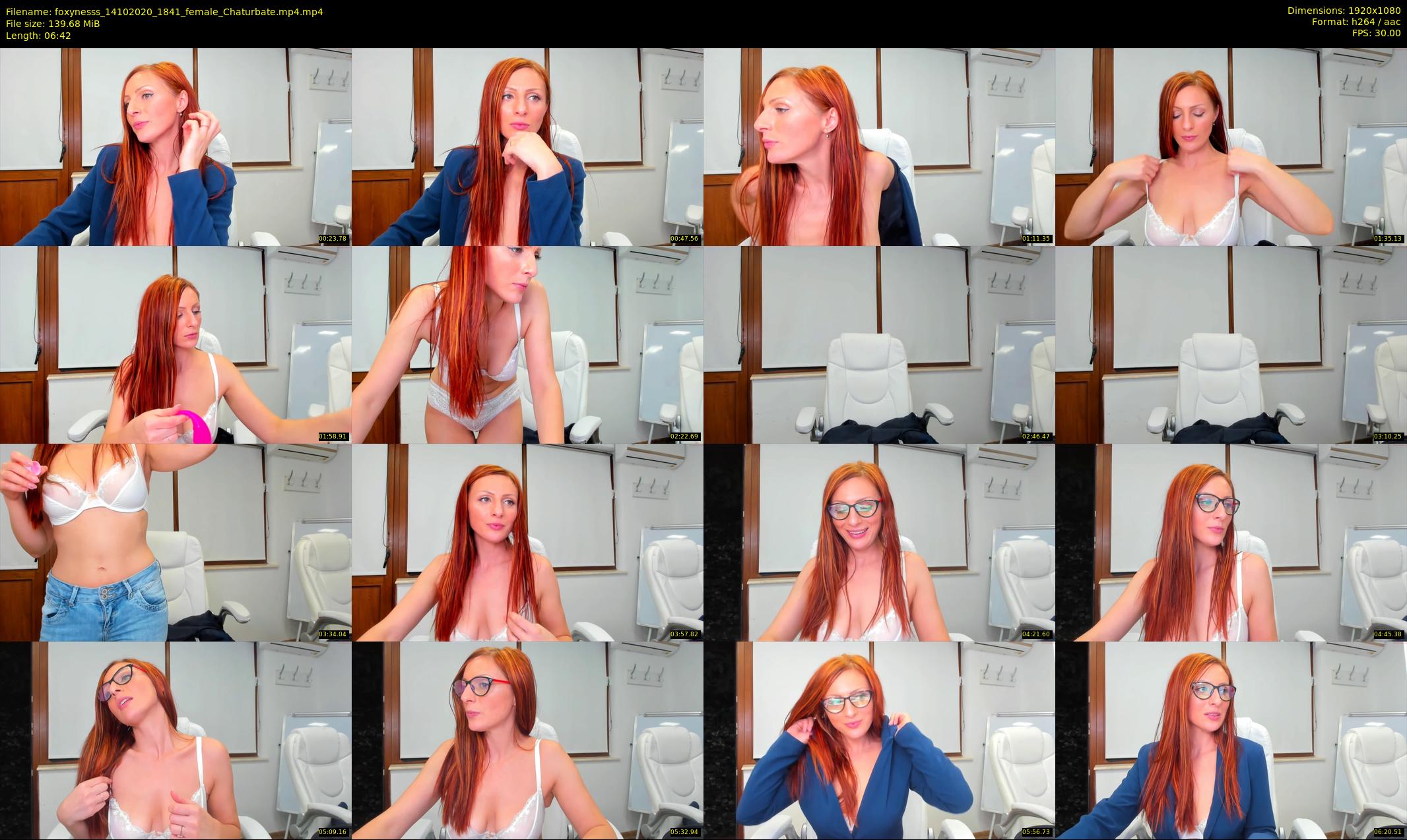 foxynesss — 7 minute Chaturbate female cam show recording, 1080p, Oct 14, 2020