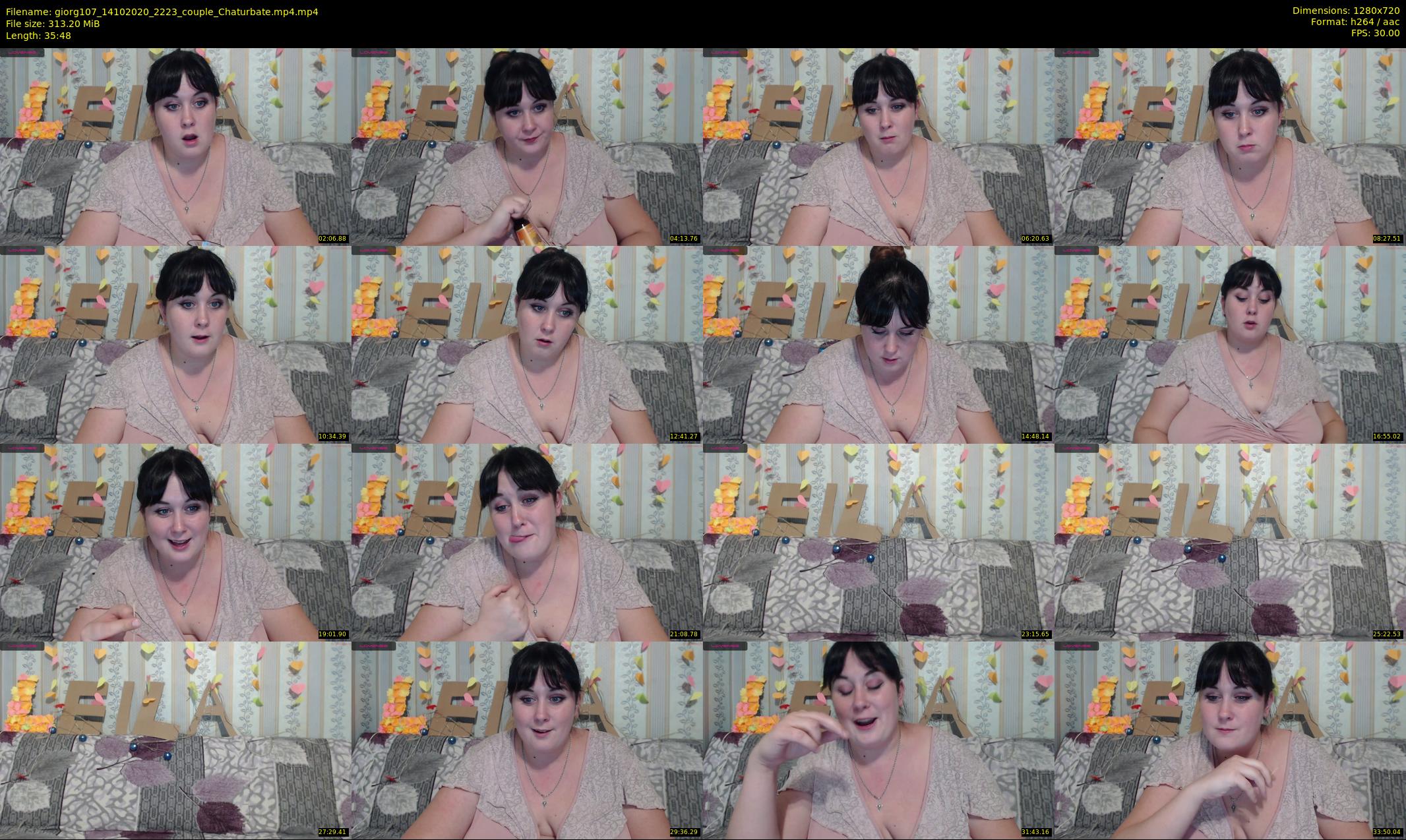 giorg107 — 36 minute Chaturbate couple cam show recording, 720p, Oct 14, 2020