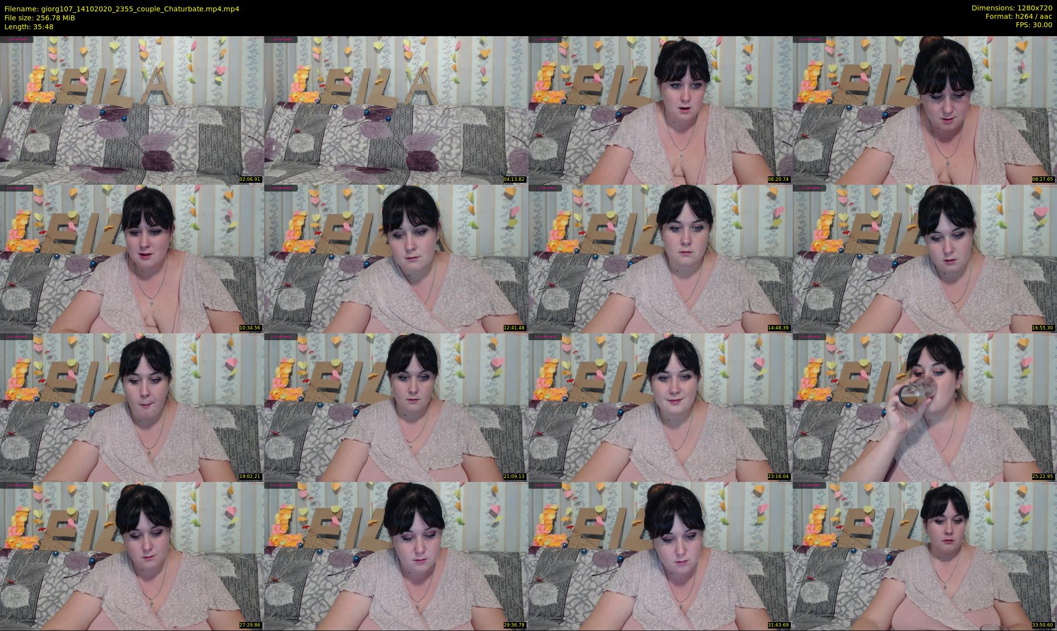 giorg107 — 36 minute Chaturbate couple cam show recording, 720p, Oct 14, 2020