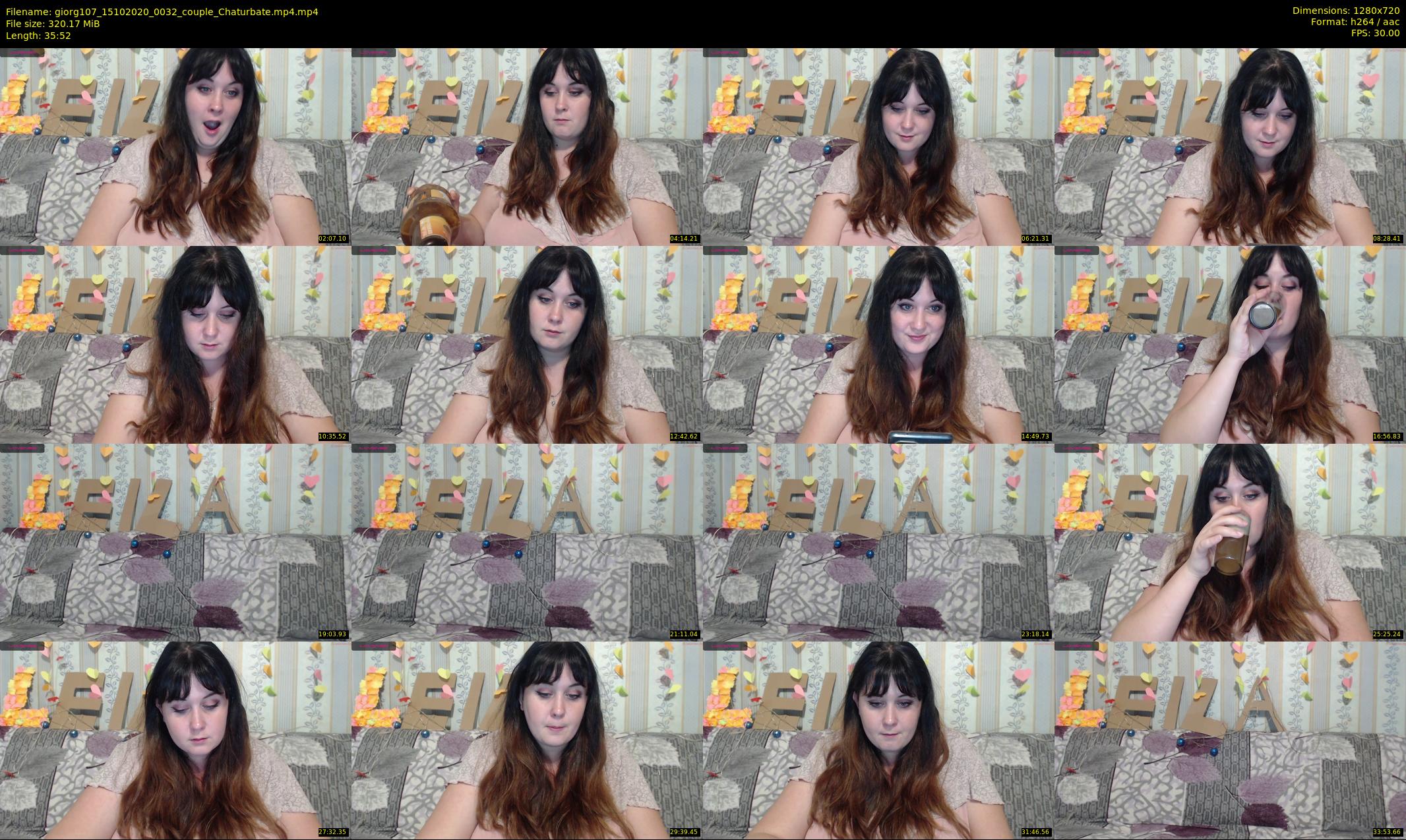 giorg107 — 36 minute Chaturbate couple cam show recording, 720p, Oct 15, 2020