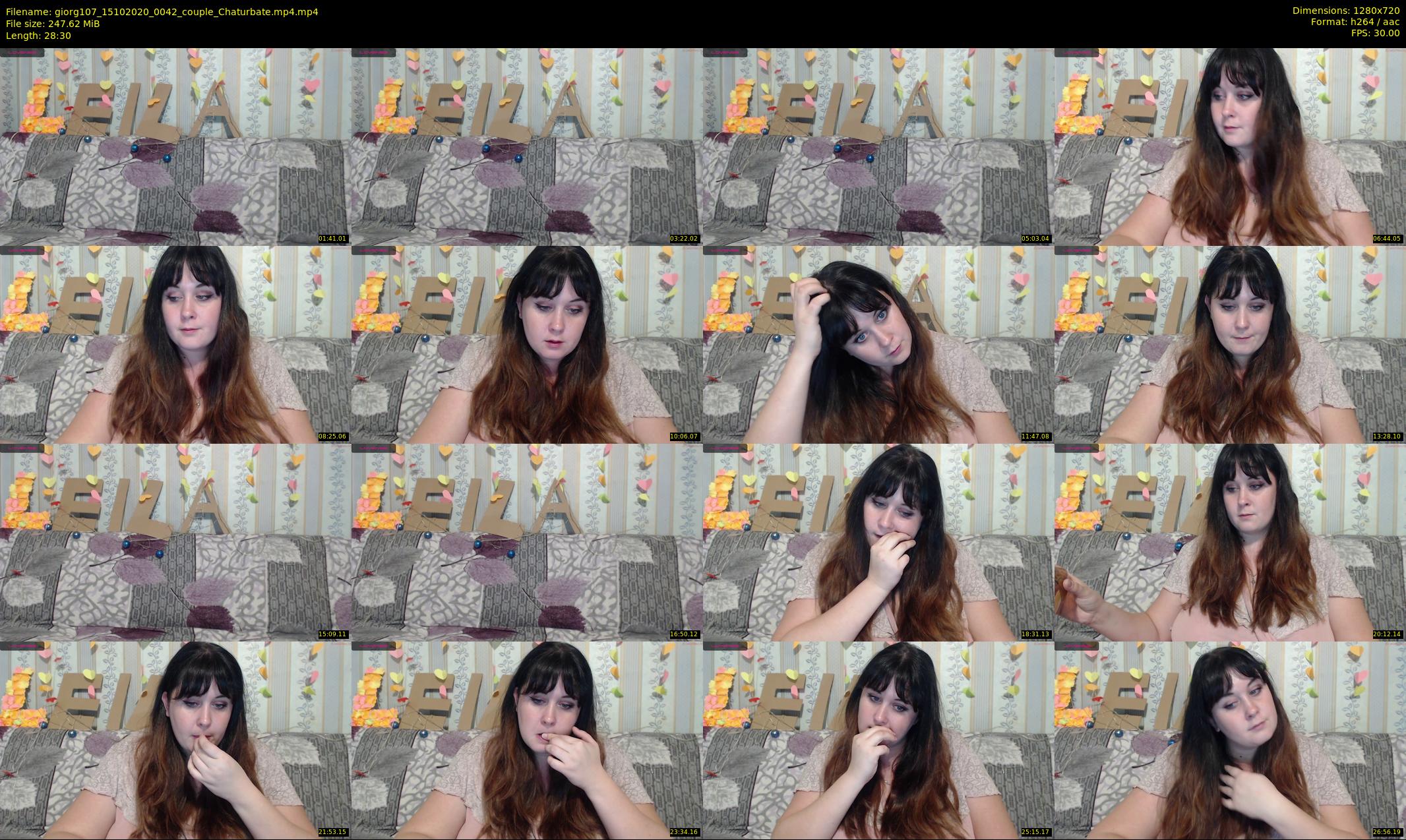 giorg107 — 29 minute Chaturbate couple cam show recording, 720p, Oct 15, 2020