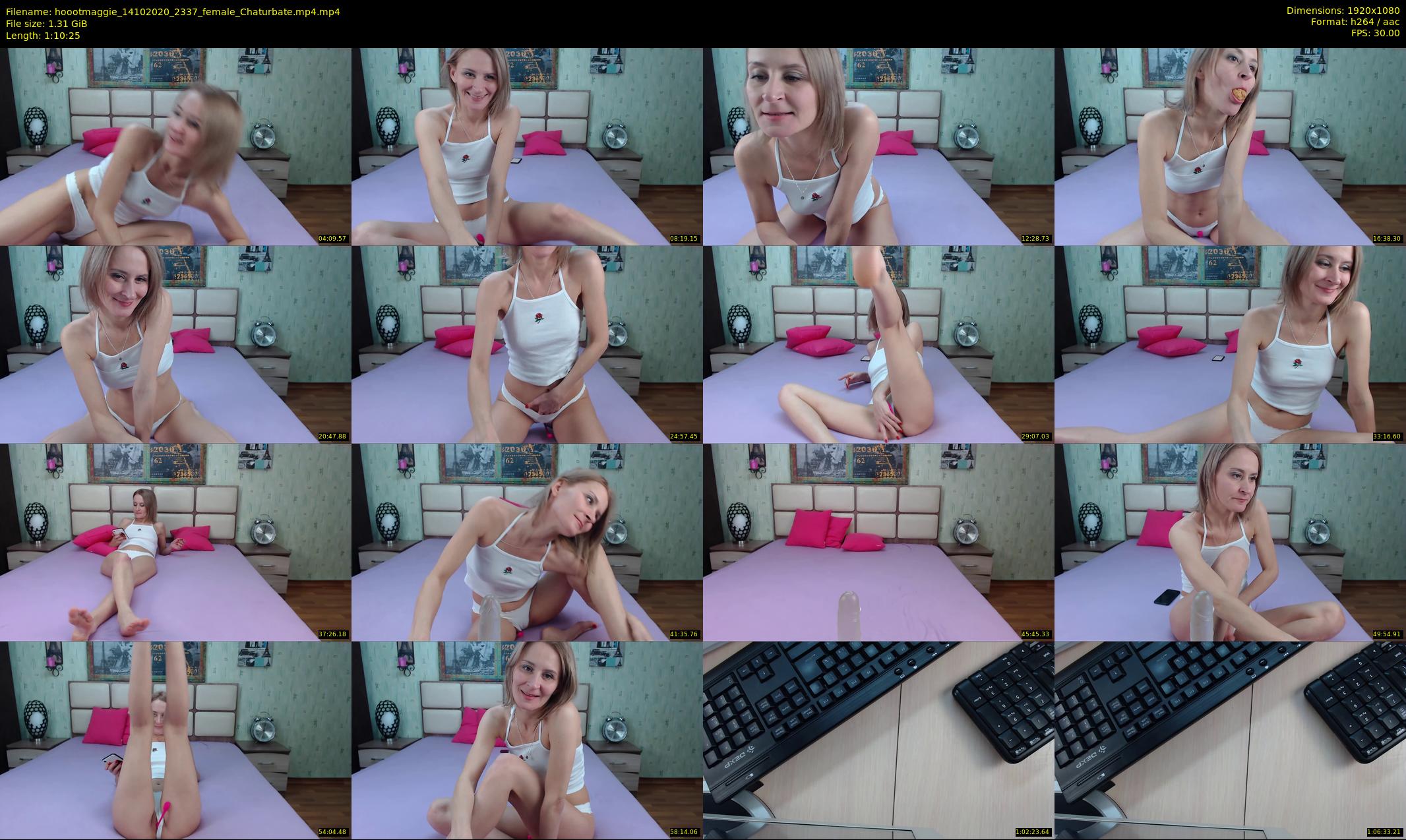 hoootmaggie — 71 minute Chaturbate couple cam show recording, 1080p, Oct 14, 2020