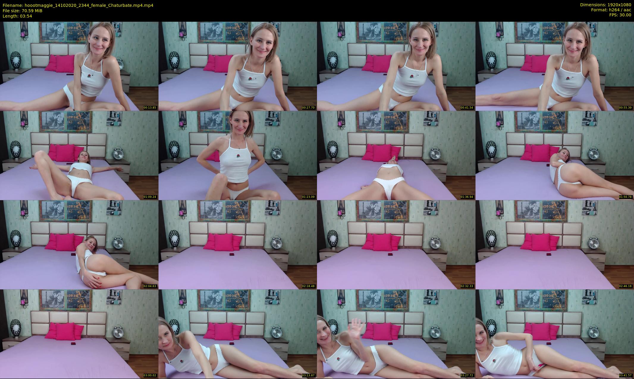 hoootmaggie — 4 minute Chaturbate couple cam show recording, 1080p, Oct 14, 2020