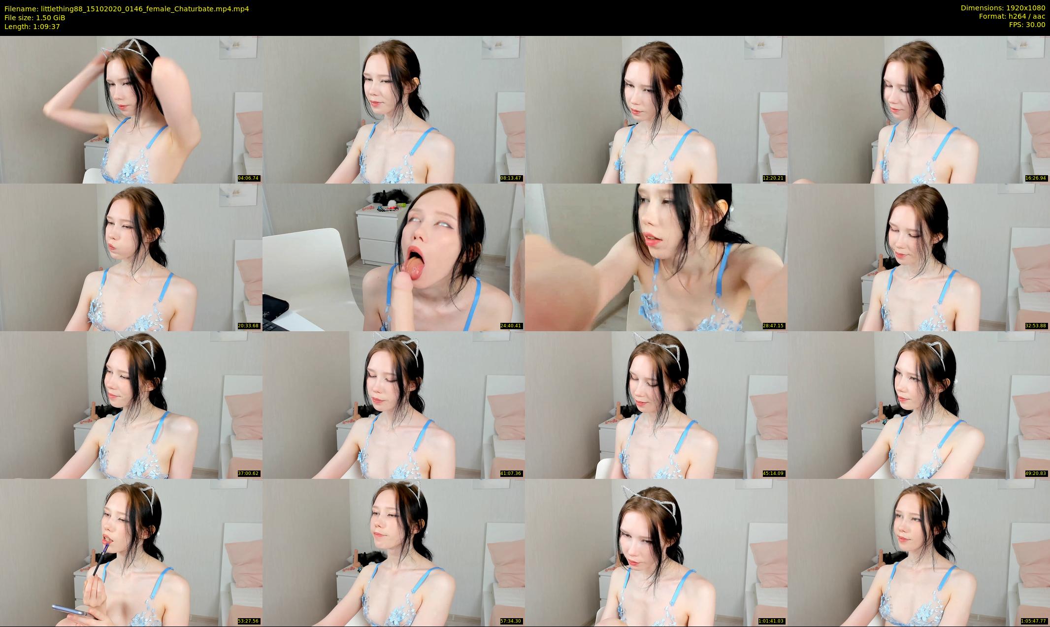 littlething88 — 70 minute Chaturbate female cam show recording, 1080p, Oct 15, 2020