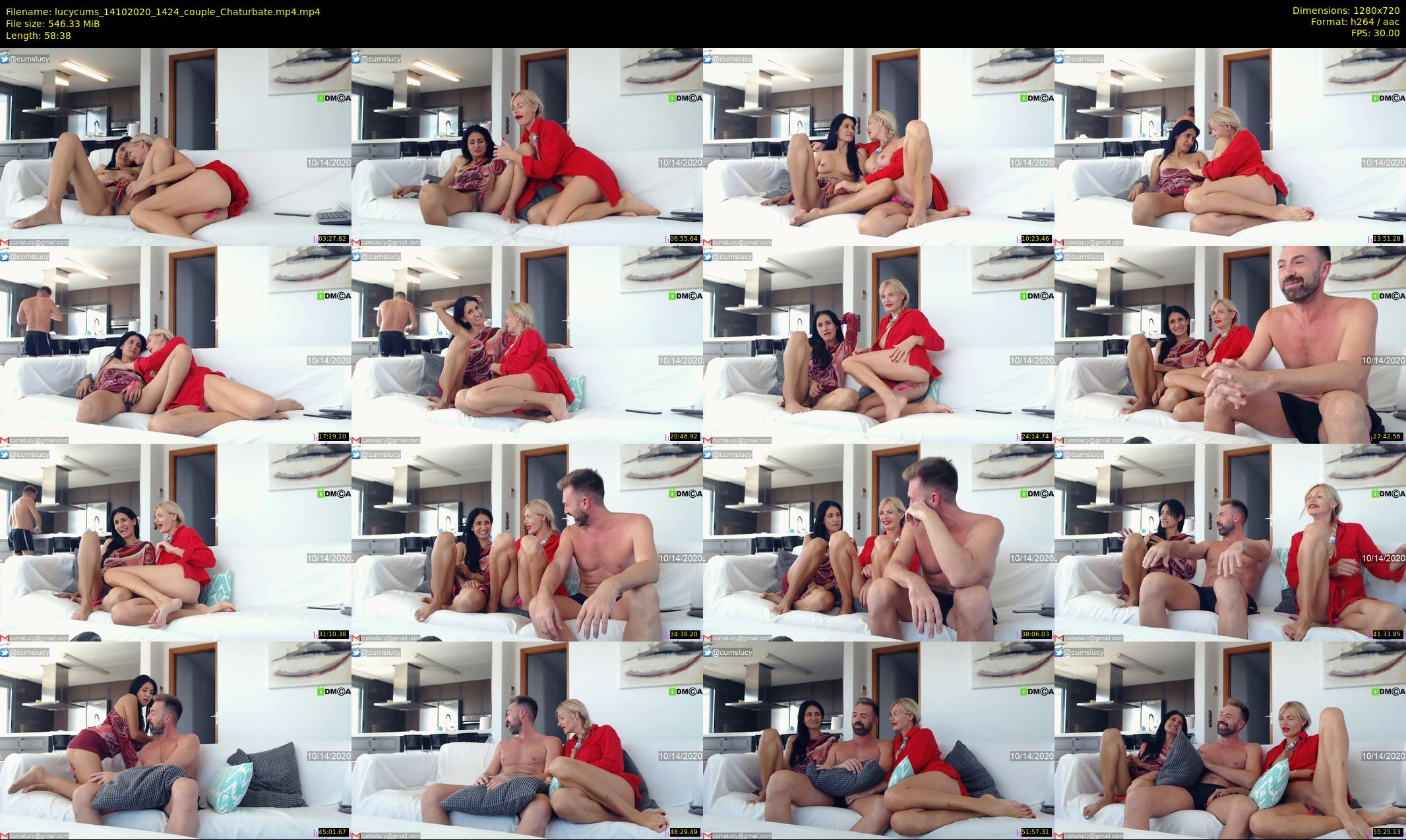 lucycums — 59 minute Chaturbate couple cam show recording, 720p, Oct 14, 2020