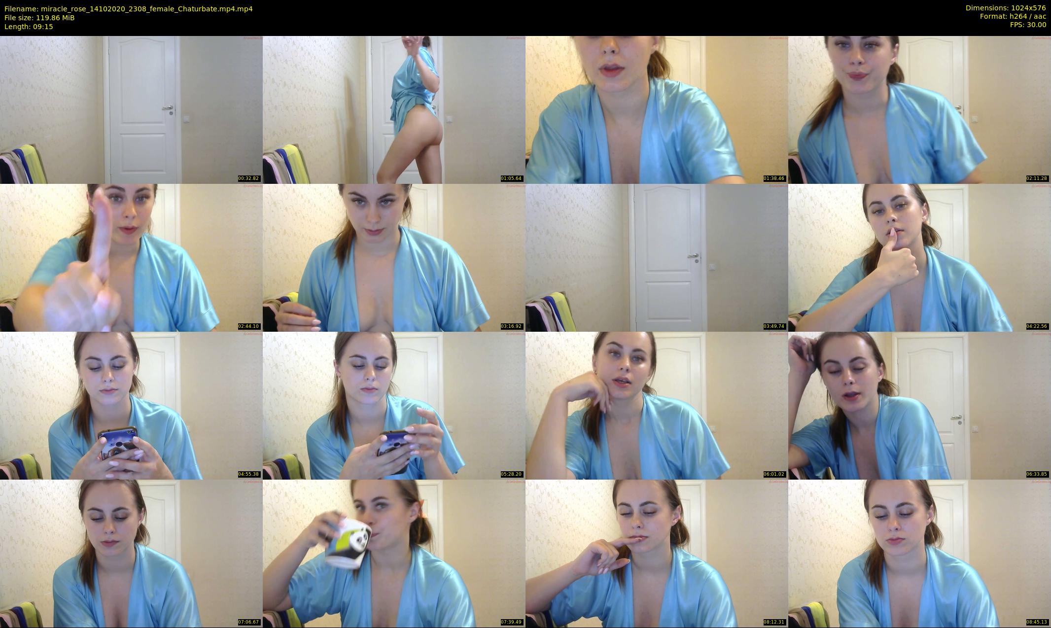 miracle_rose — 10 minute Chaturbate female cam show recording, 480p, Oct 14, 2020