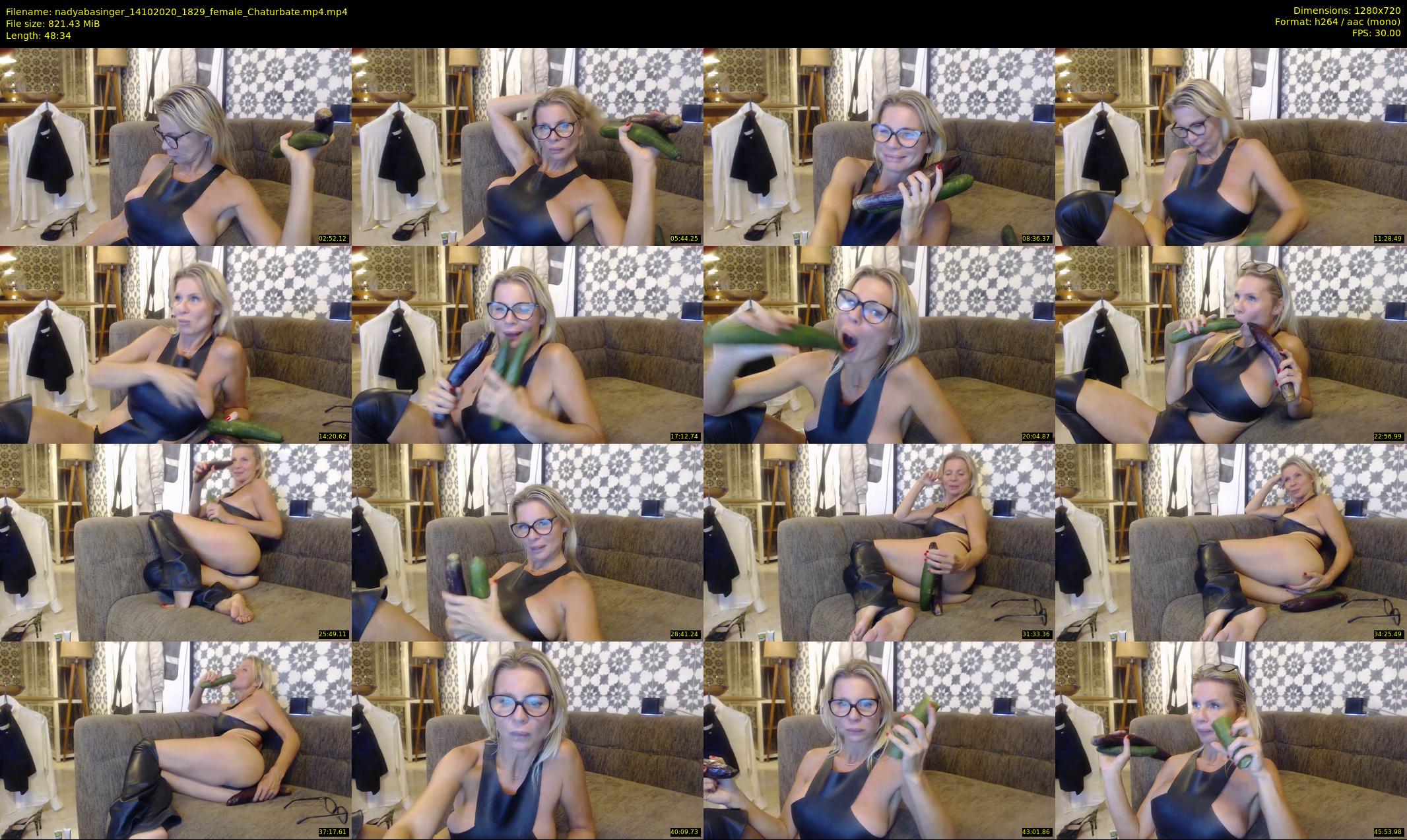nadyabasinger — 49 minute Chaturbate female cam show recording, 720p, Oct 14, 2020