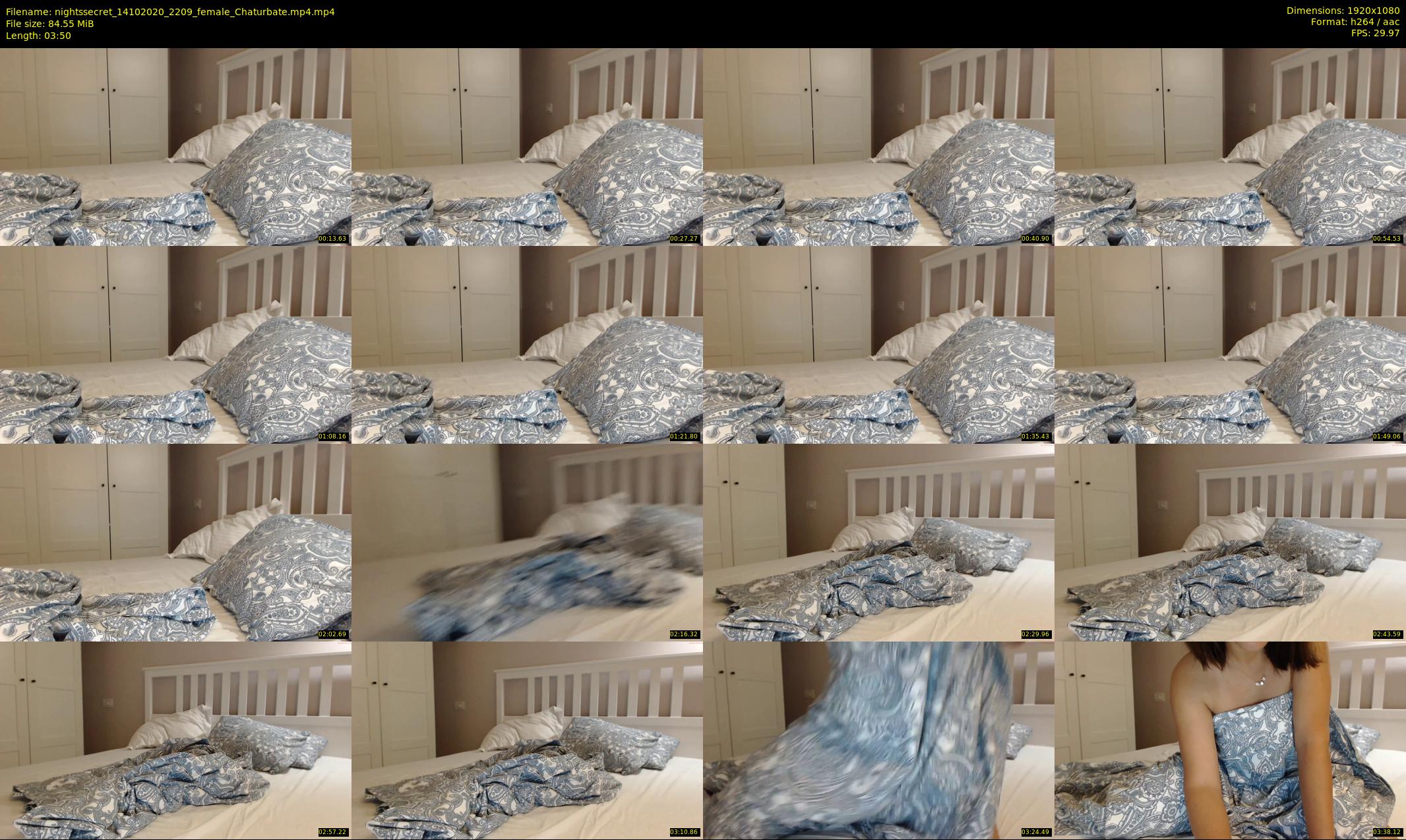 nightssecret — 4 minute Chaturbate female cam show recording, 1080p, Oct 14, 2020