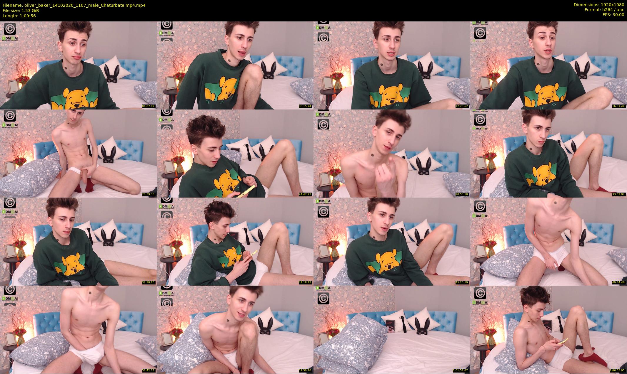 oliver_baker — 70 minute Chaturbate male cam show recording, 1080p, Oct 14, 2020