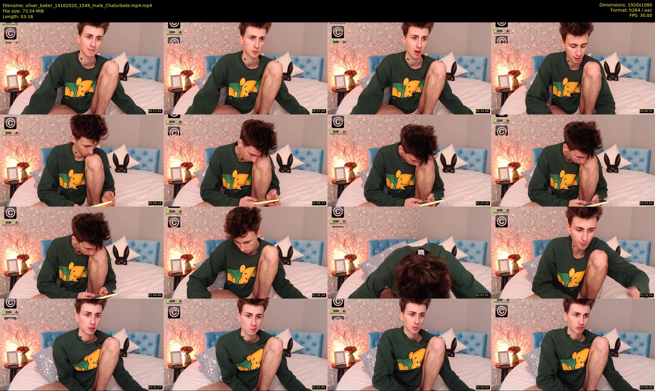 oliver_baker — 4 minute Chaturbate male cam show recording, 1080p, Oct 14, 2020