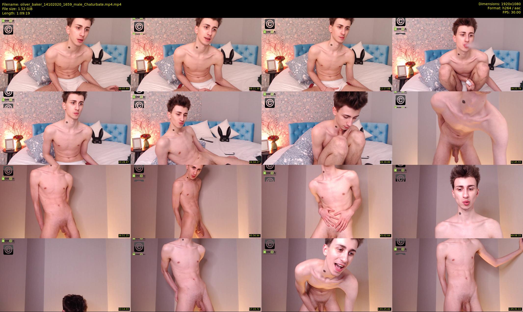 oliver_baker — 70 minute Chaturbate male cam show recording, 1080p, Oct 14, 2020