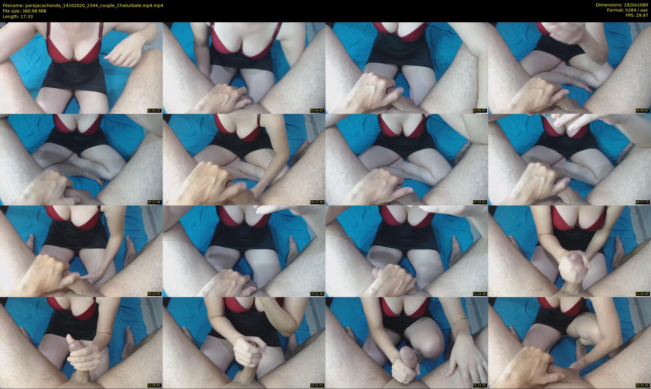 parejacachonda — 18 minute Chaturbate couple cam show recording, 1080p, Oct 14, 2020
