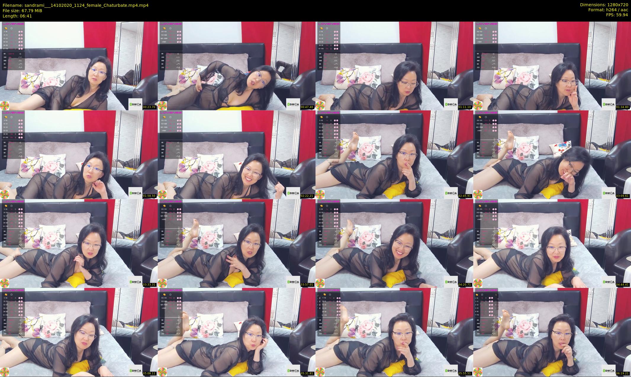sandrami__ — 7 minute Chaturbate female cam show recording, 720p, Oct 14, 2020