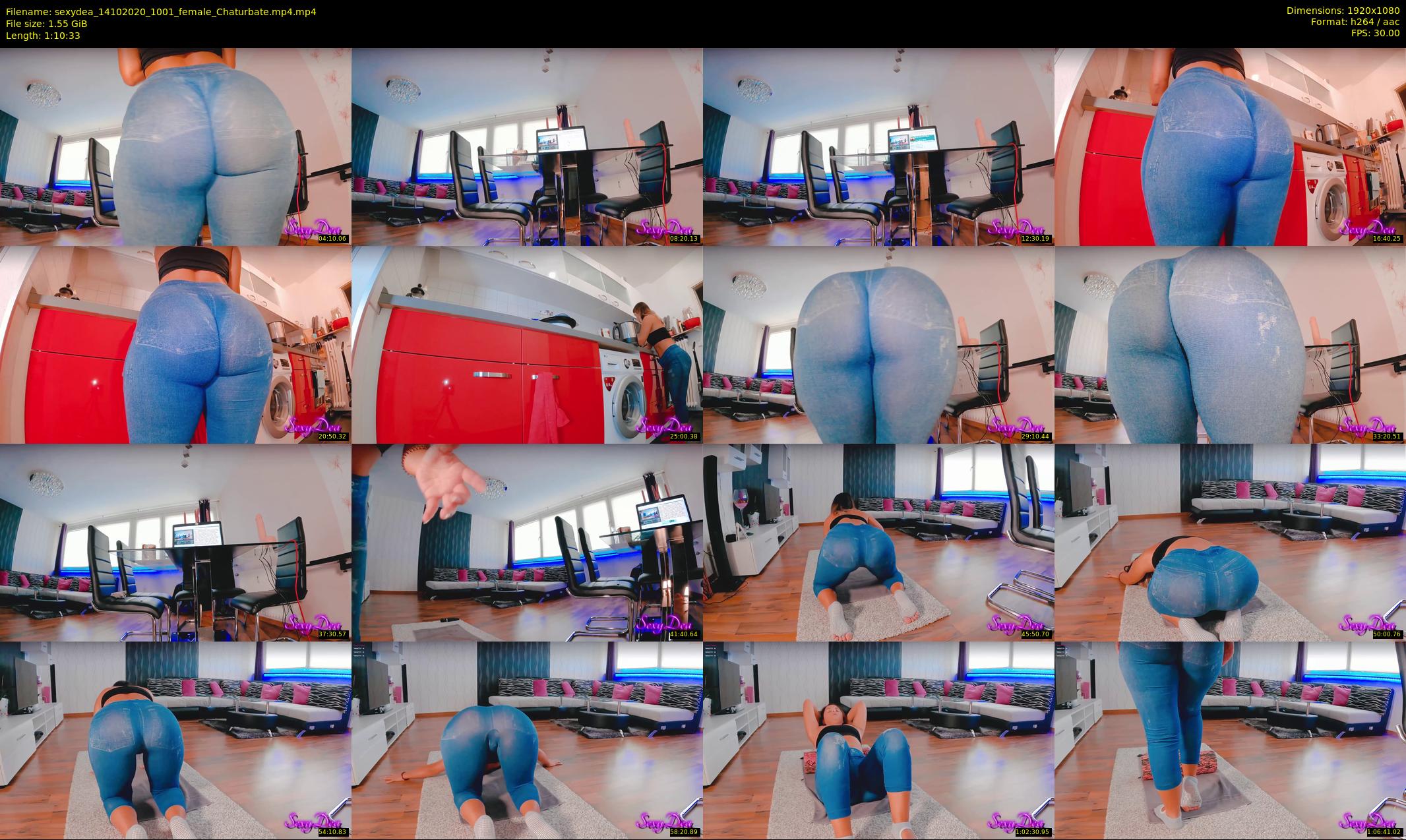 sexydea — 71 minute Chaturbate female cam show recording, 1080p, Oct 14, 2020