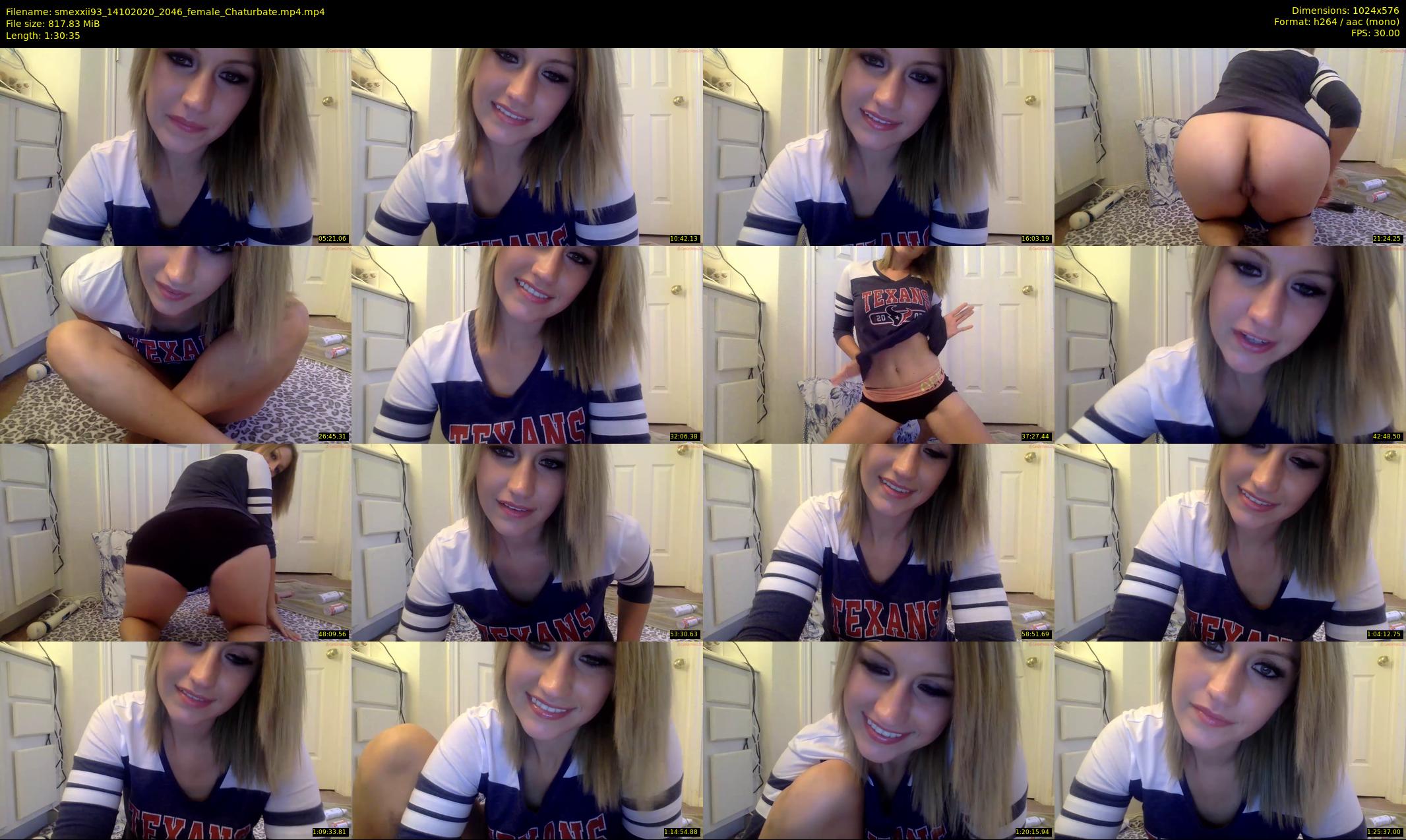 smexxii93 — 91 minute Chaturbate female cam show recording, 480p, Oct 14, 2020