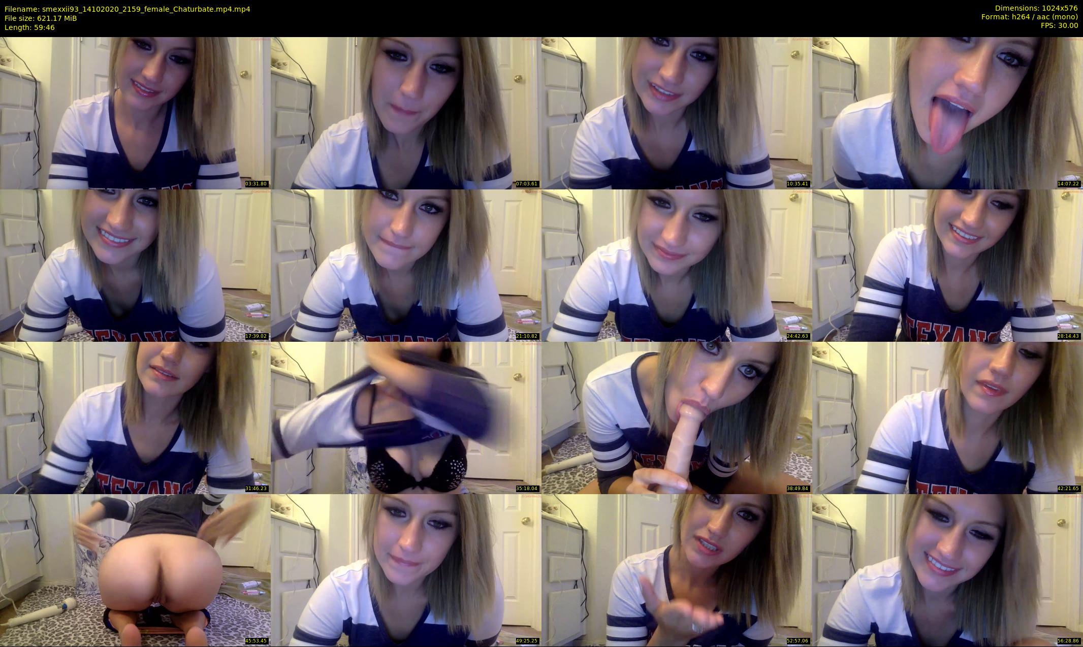 smexxii93 — 60 minute Chaturbate female cam show recording, 480p, Oct 14, 2020