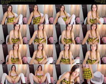 sophia_alejandra — 86 minute Chaturbate female cam show recording, 720p, Oct 14, 2020
