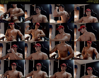 spartacozz — 112 minute Chaturbate male cam show recording, 720p, Oct 15, 2020