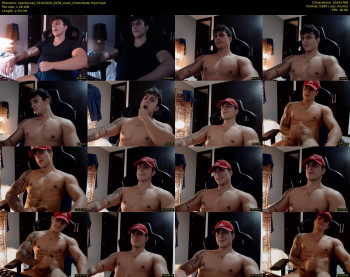spartacozz — 144 minute Chaturbate male cam show recording, 720p, Oct 15, 2020
