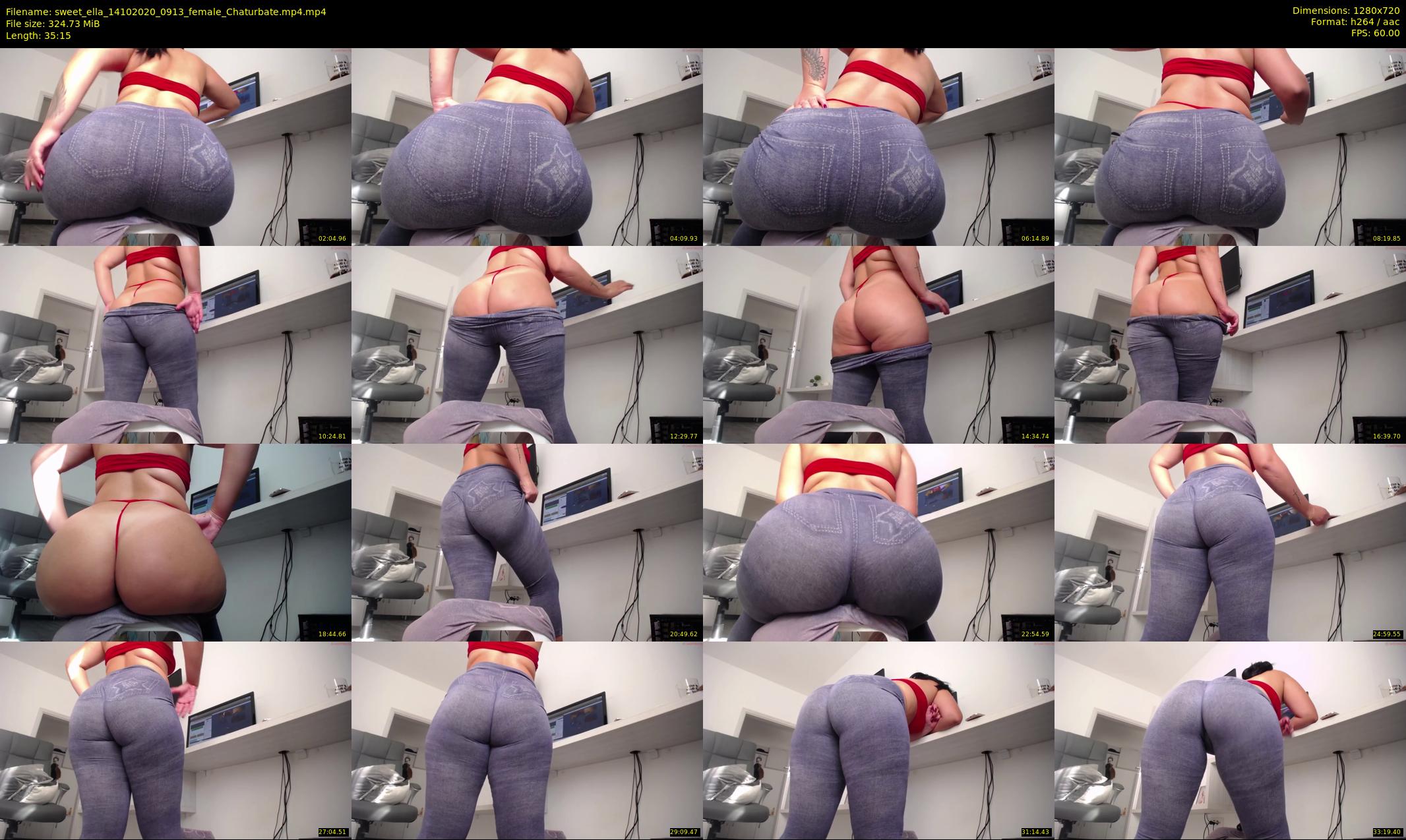 sweet_ella — 36 minute Chaturbate female cam show recording, 720p, Oct 14, 2020