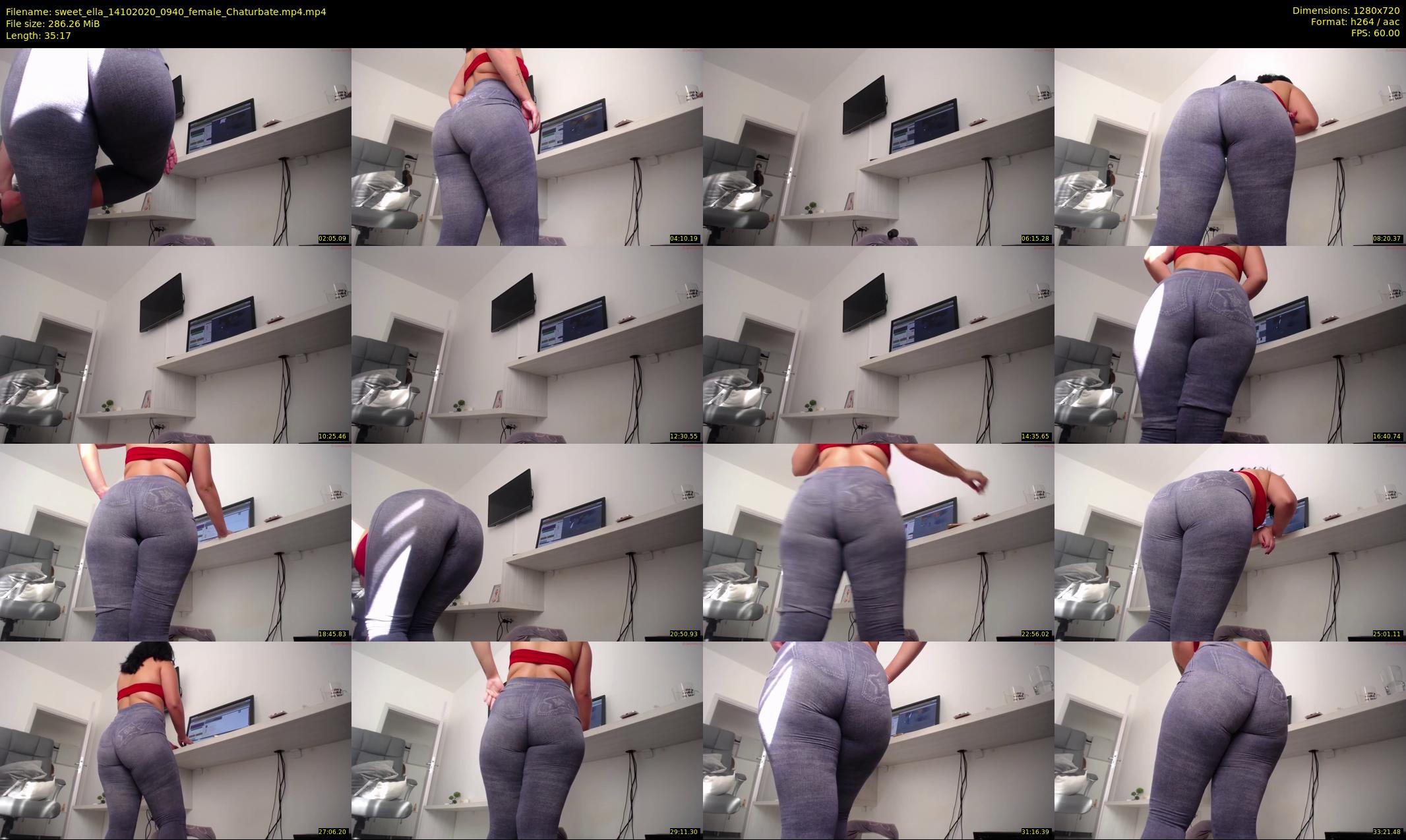 sweet_ella — 36 minute Chaturbate female cam show recording, 720p, Oct 14, 2020