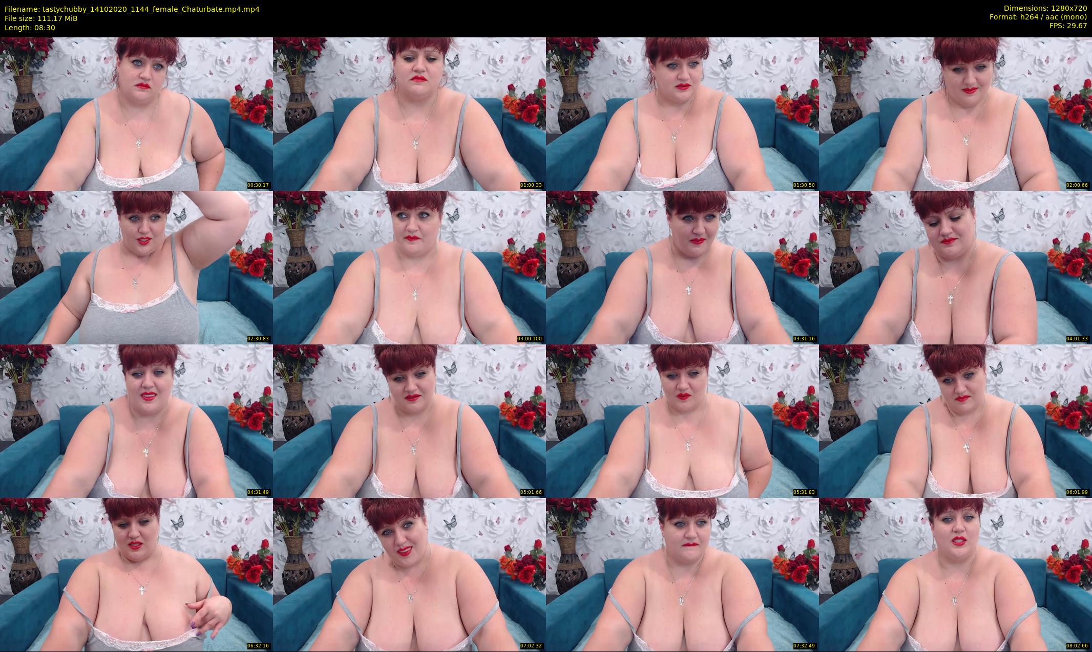 tastychubby — 9 minute Chaturbate female cam show recording, 720p, Oct 14, 2020