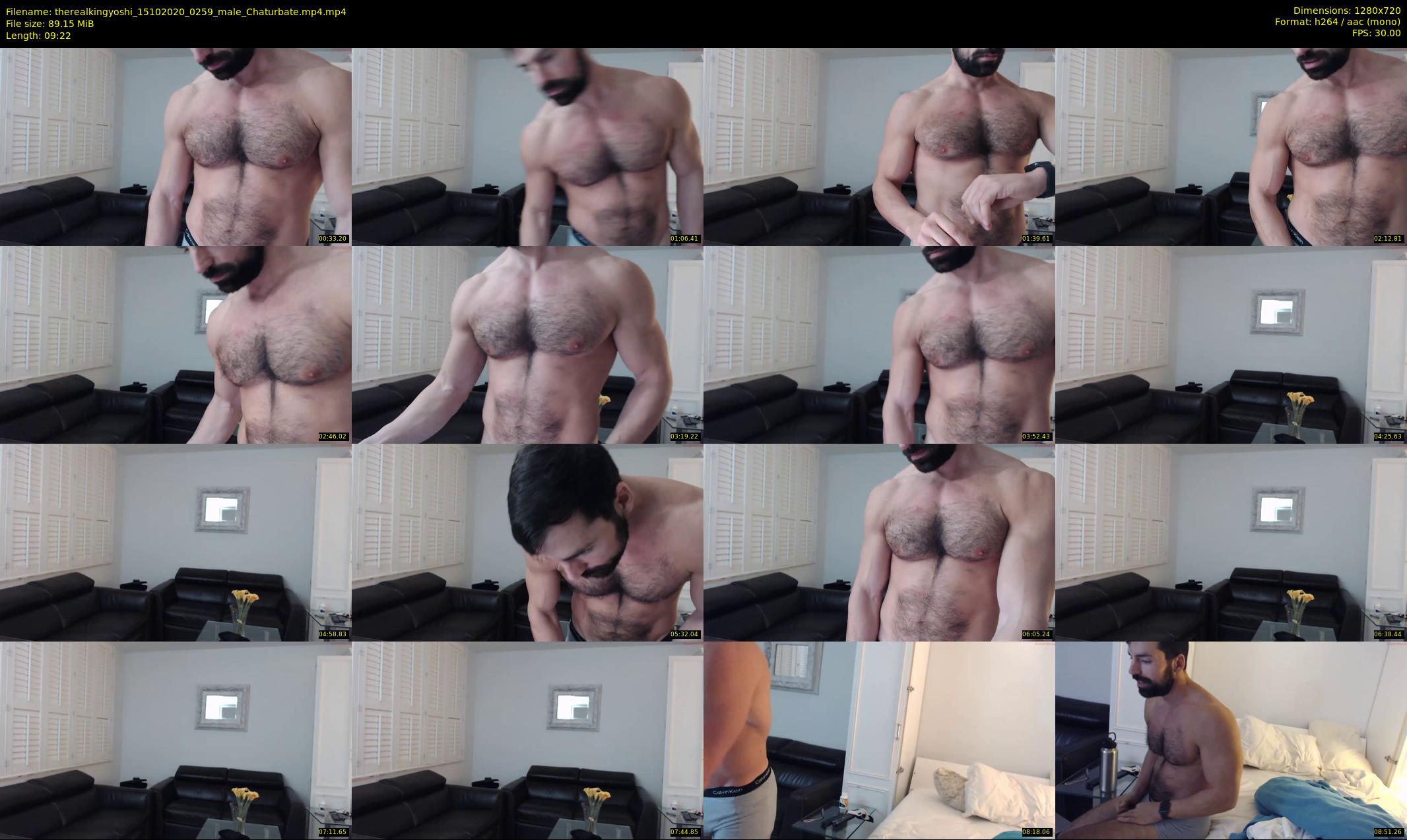 therealkingyoshi — 10 minute Chaturbate male cam show recording, 720p, Oct 15, 2020