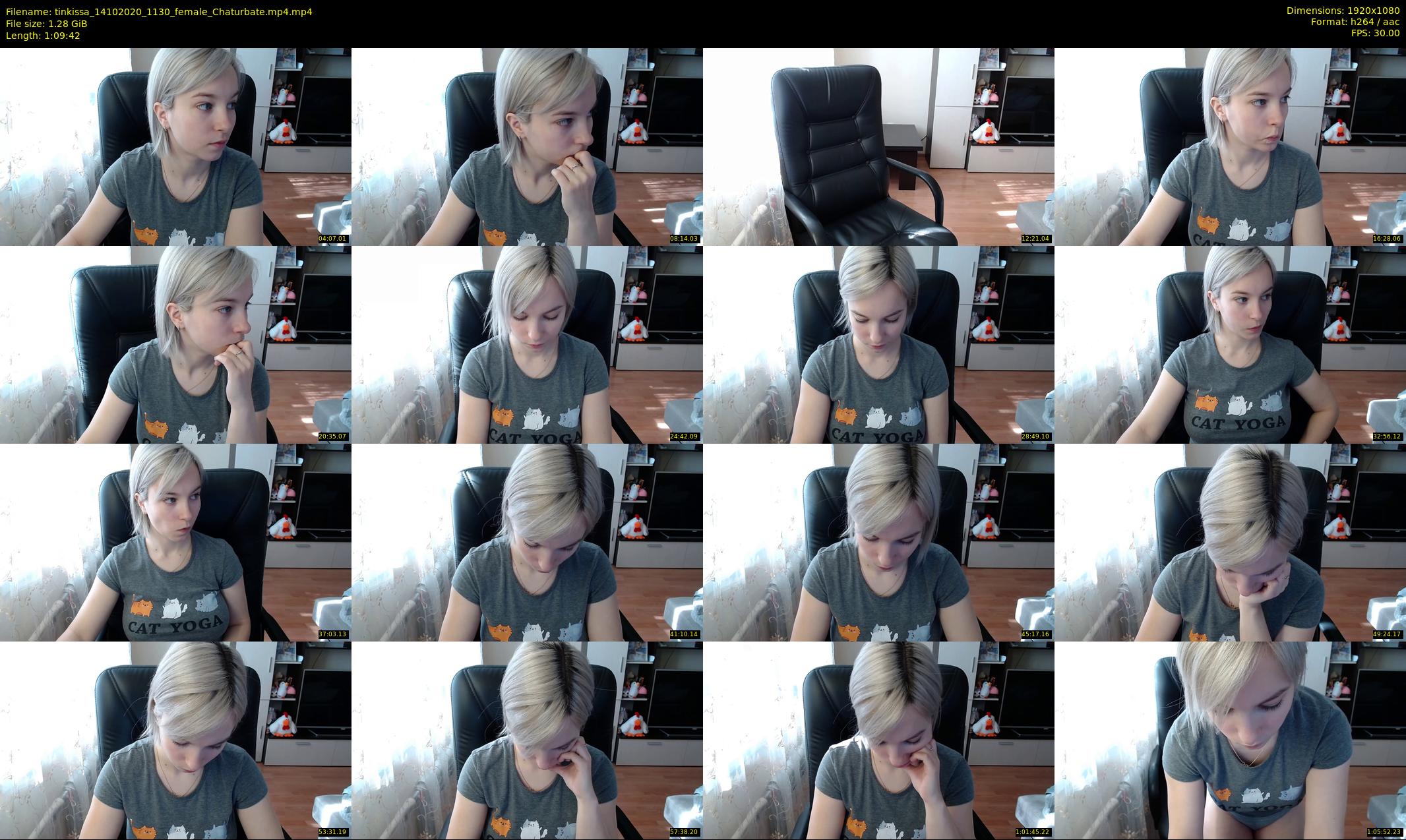 tinkissa — 70 minute Chaturbate couple cam show recording, 1080p, Oct 14, 2020