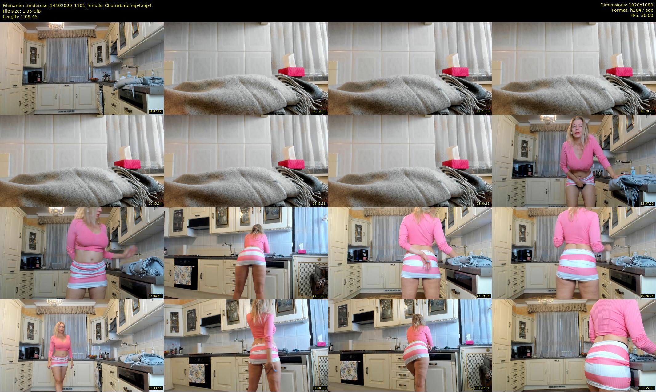 tunderose — 70 minute Chaturbate female cam show recording, 1080p, Oct 14, 2020