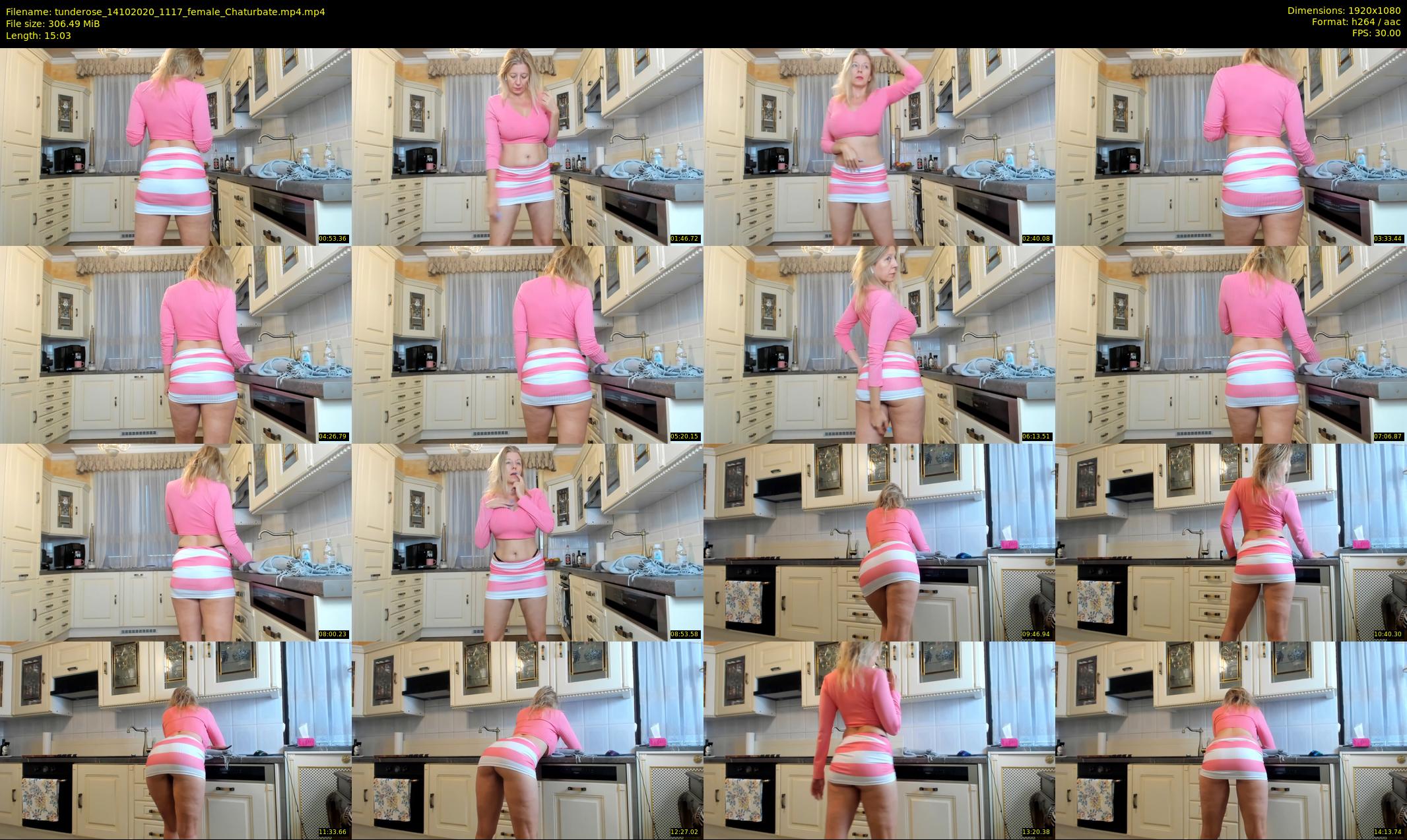 tunderose — 16 minute Chaturbate female cam show recording, 1080p, Oct 14, 2020