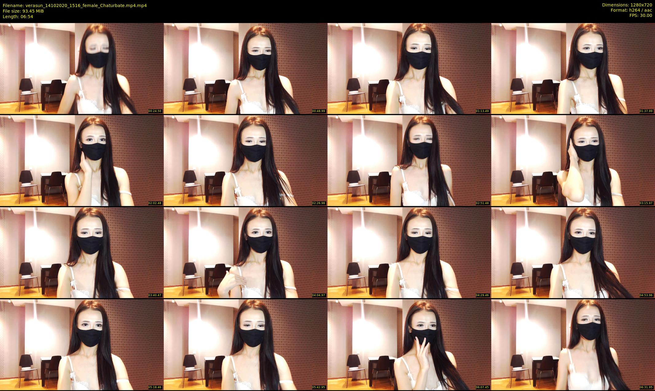 verasun — 7 minute Chaturbate female cam show recording, 720p, Oct 14, 2020