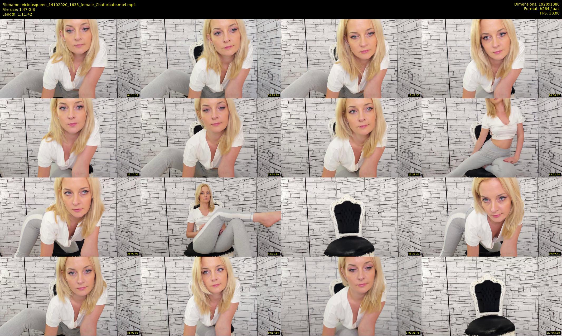 viciousqueen — 72 minute Chaturbate female cam show recording, 1080p, Oct 14, 2020