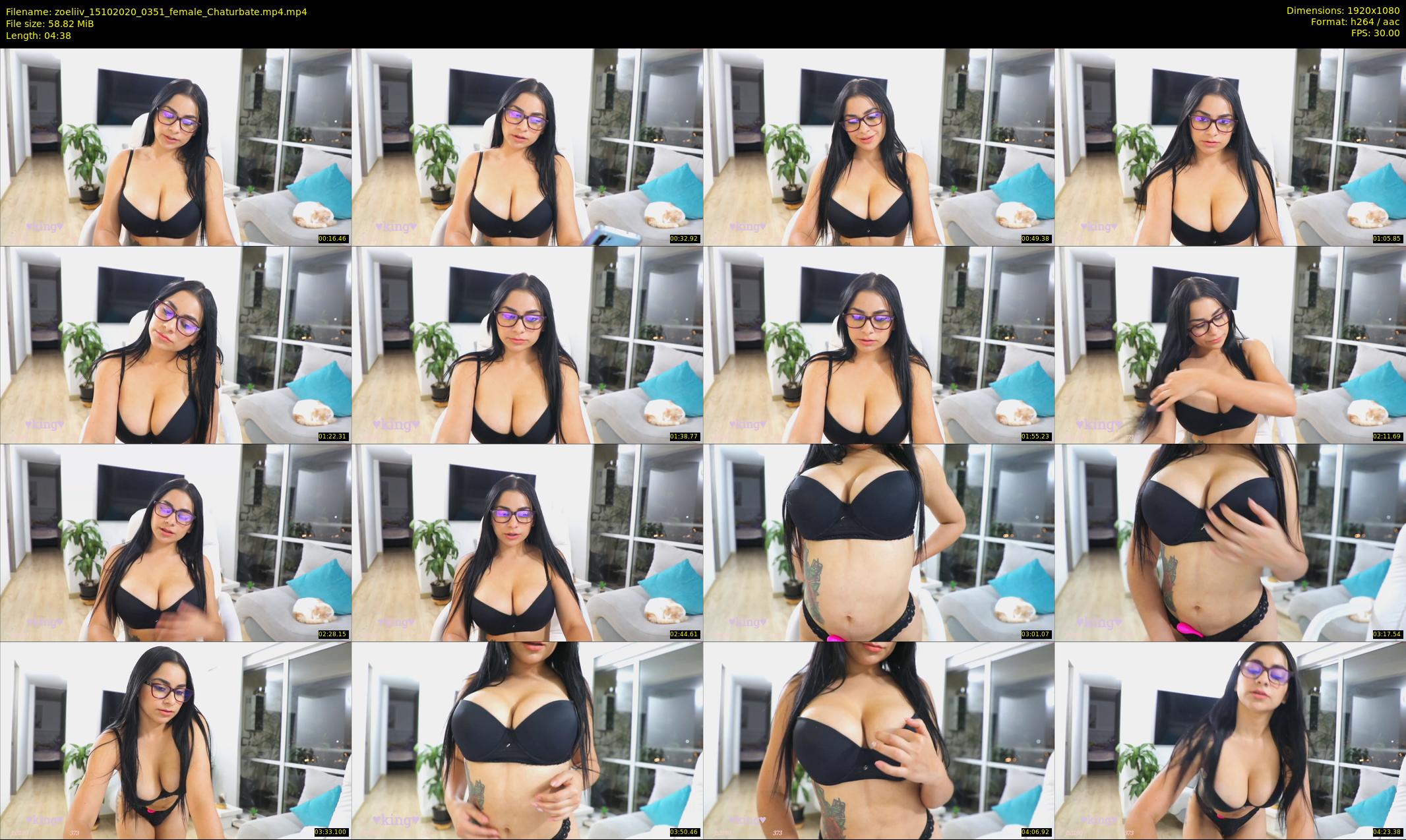 zoeliiv — 5 minute Chaturbate female cam show recording, 1080p, Oct 15, 2020
