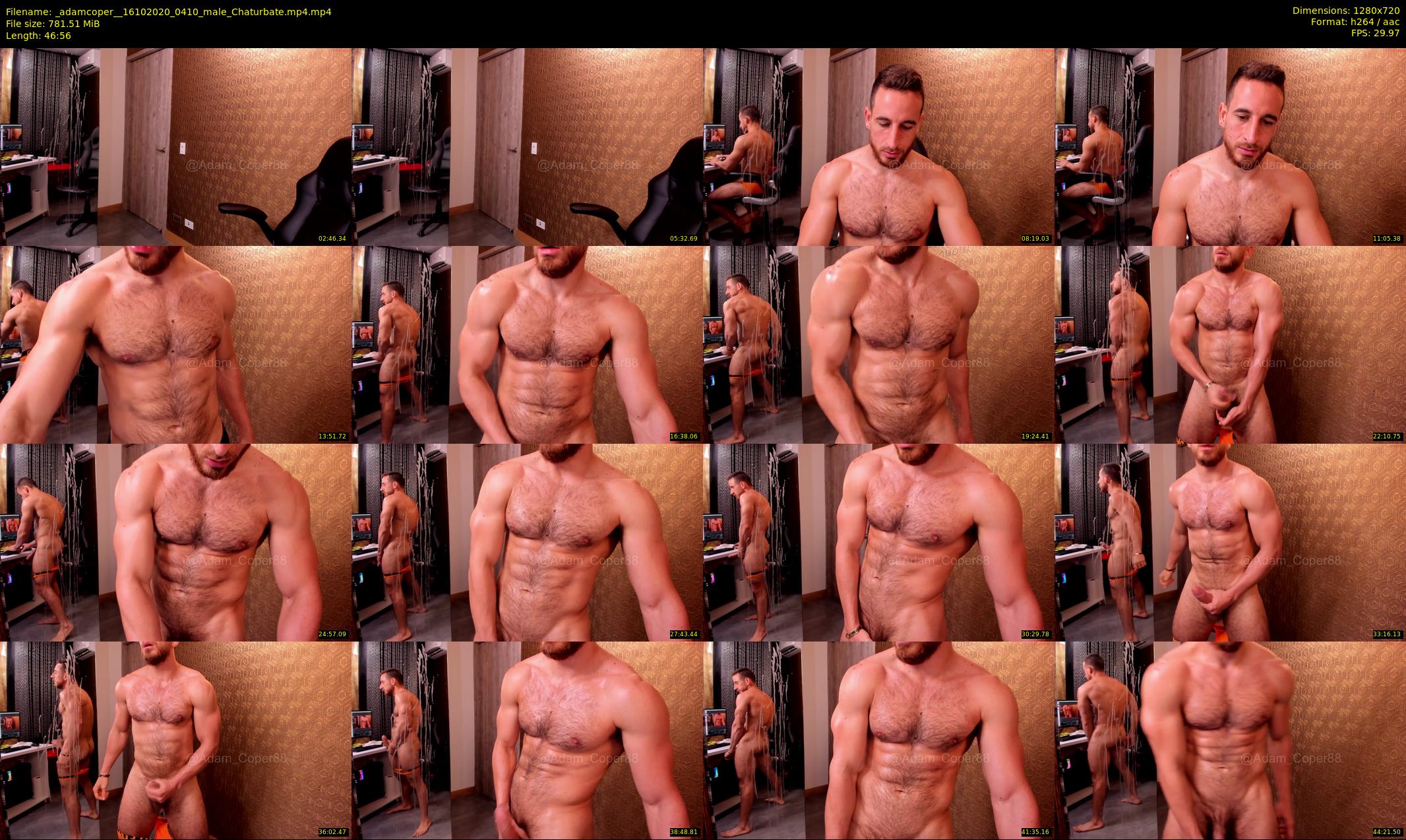 _adamcoper_ — 47 minute Chaturbate male cam show recording, 720p, Oct 16, 2020