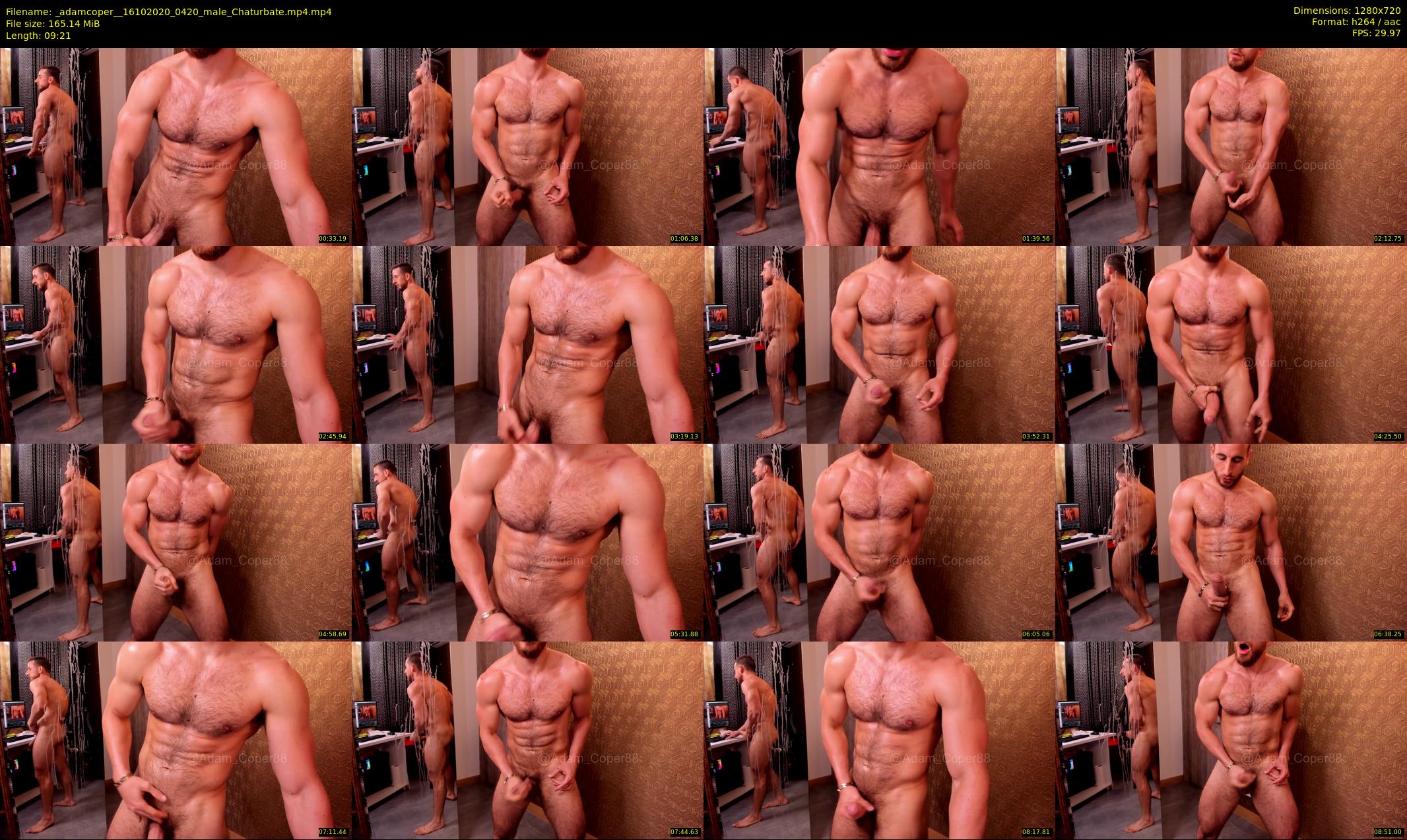 _adamcoper_ — 10 minute Chaturbate male cam show recording, 720p, Oct 16, 2020