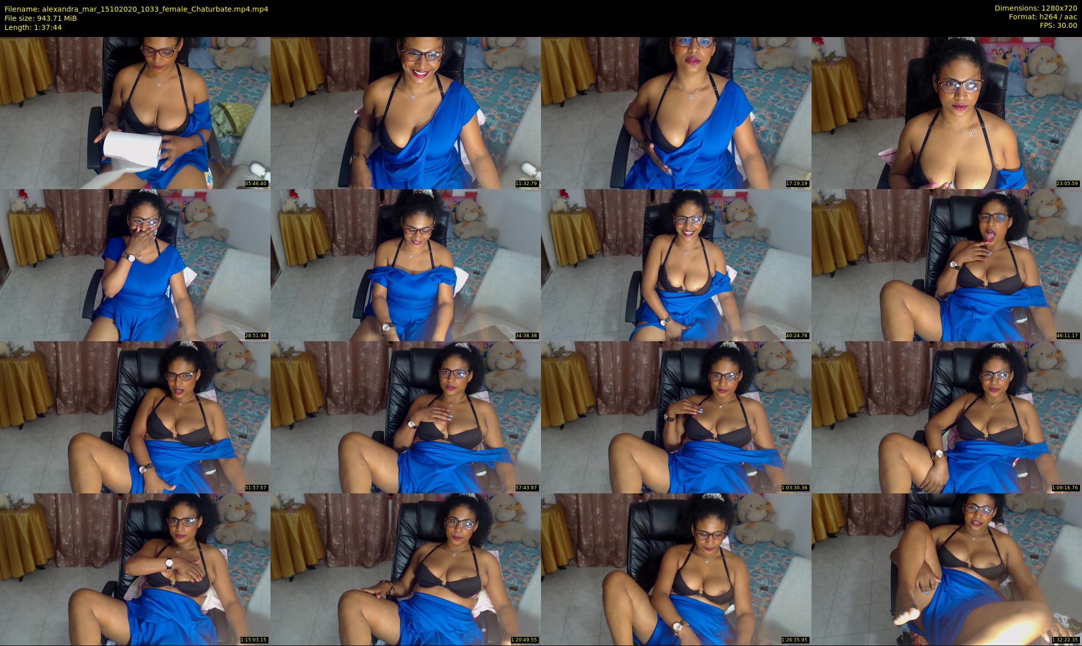alexandra_mar — 98 minute Chaturbate female cam show recording, 720p, Oct 15, 2020